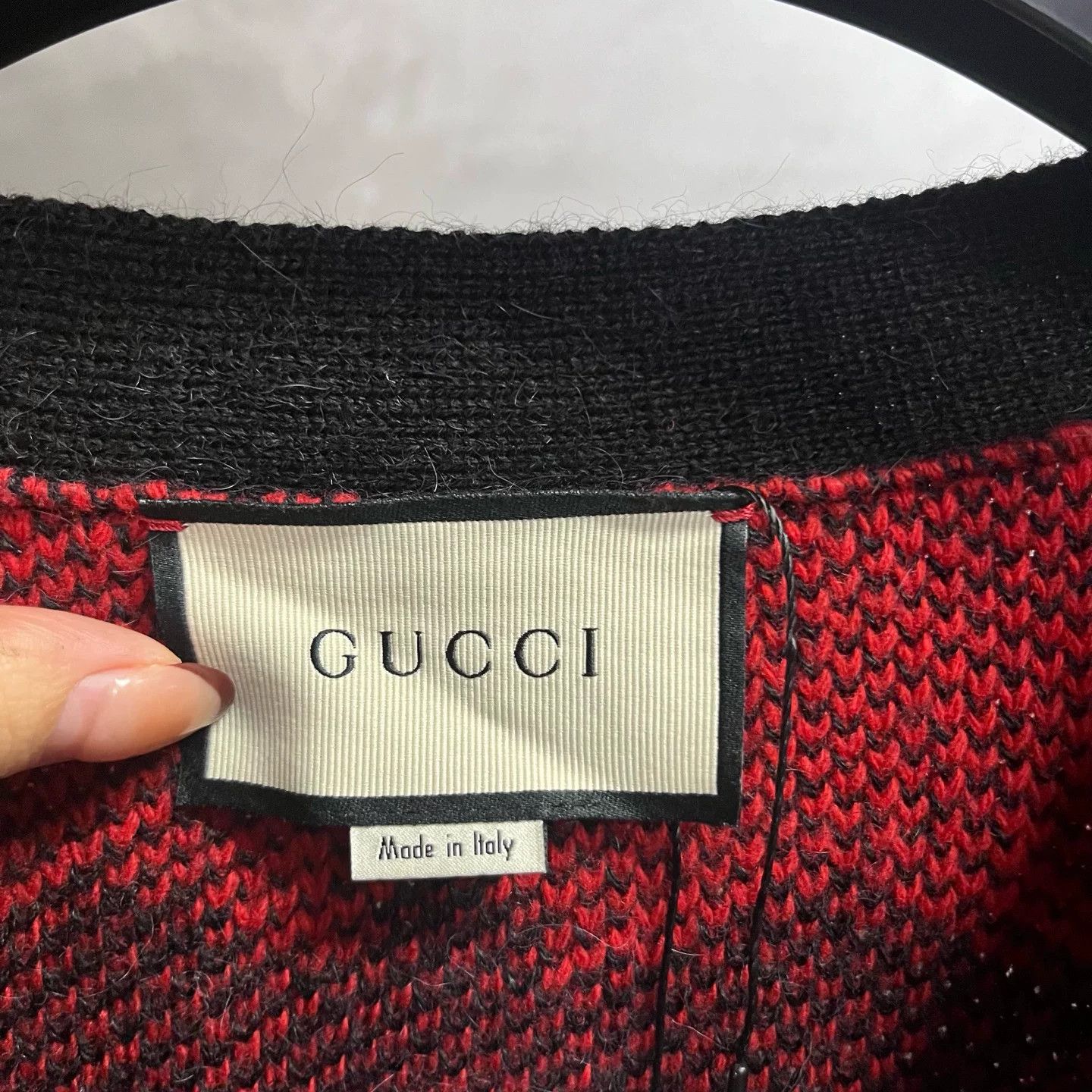 Gucci Gucci Knit Printed Red T-Shirt M Women Size M / US 6-8 / IT 42-44 - 2 Thumbnail