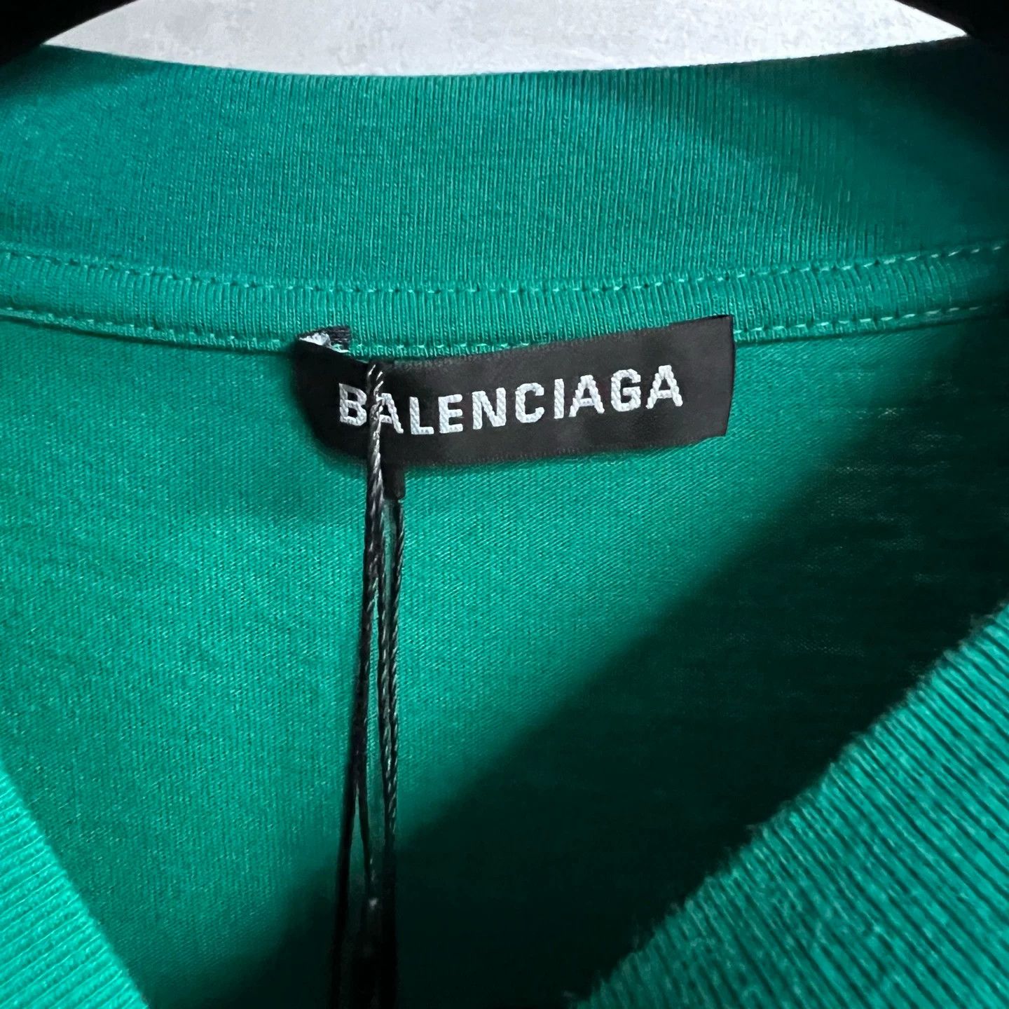 Balenciaga Balenciaga Embroidered Green Hoodie M Men Size US M / EU 48-50 / 2 - 2 Thumbnail