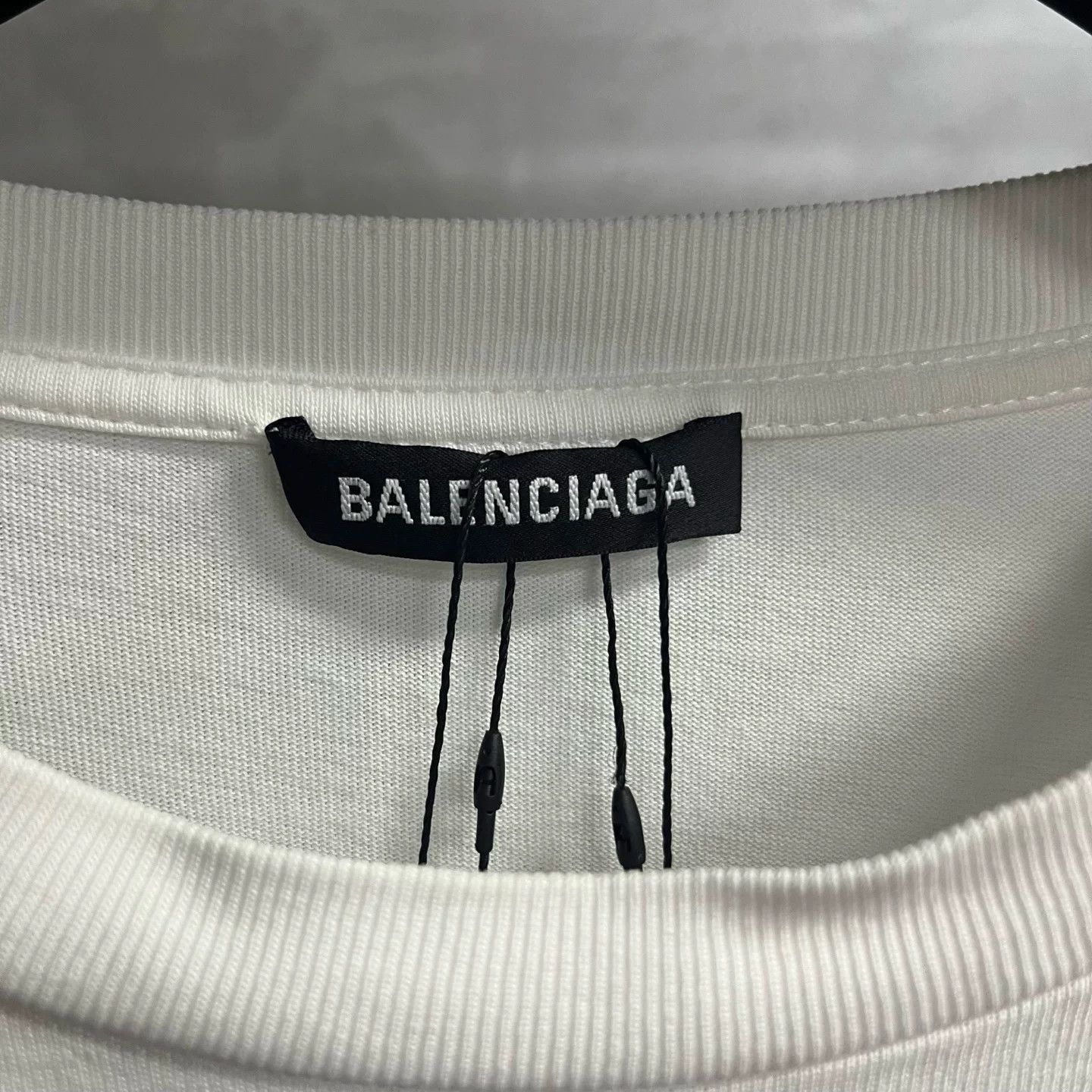Balenciaga Balenciaga Retro Printed White Hoodie L Men Size US L / EU 52-54 / 3 - 2 Thumbnail