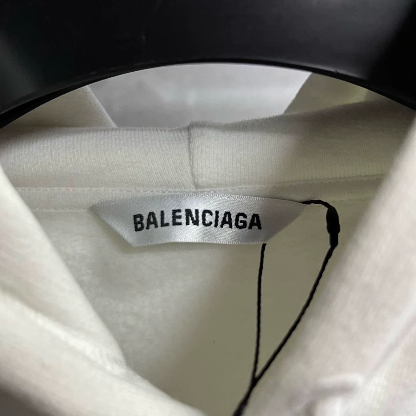 Balenciaga Balenciaga Retro Cotton White Hoodie XS Men Size US XS / EU 42 / 0 - 2 Thumbnail