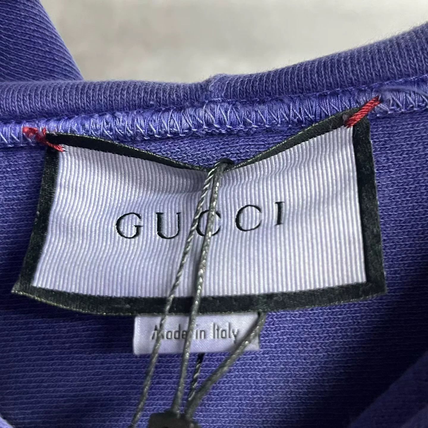 Gucci Gucci Retro Printed Blue T-Shirt M Women Size M / US 6-8 / IT 42-44 - 2 Thumbnail