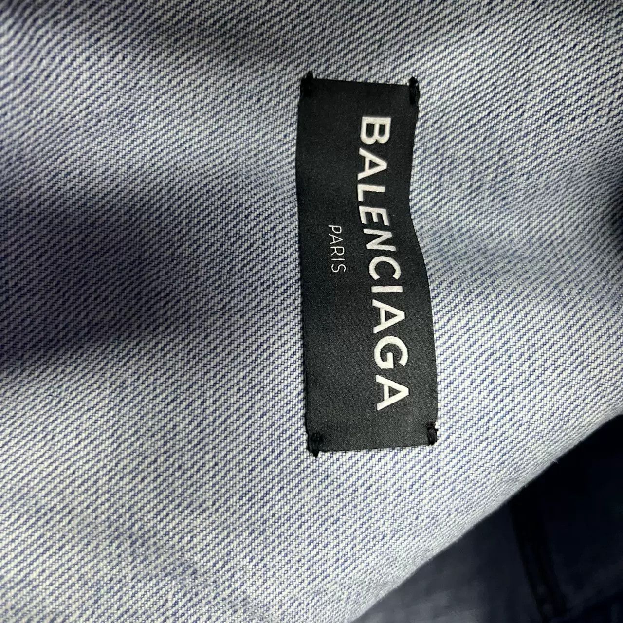 Balenciaga Balenciaga Retro Denim Blue Hoodie 44 Men Size US L / EU 52-54 / 3 - 5 Thumbnail