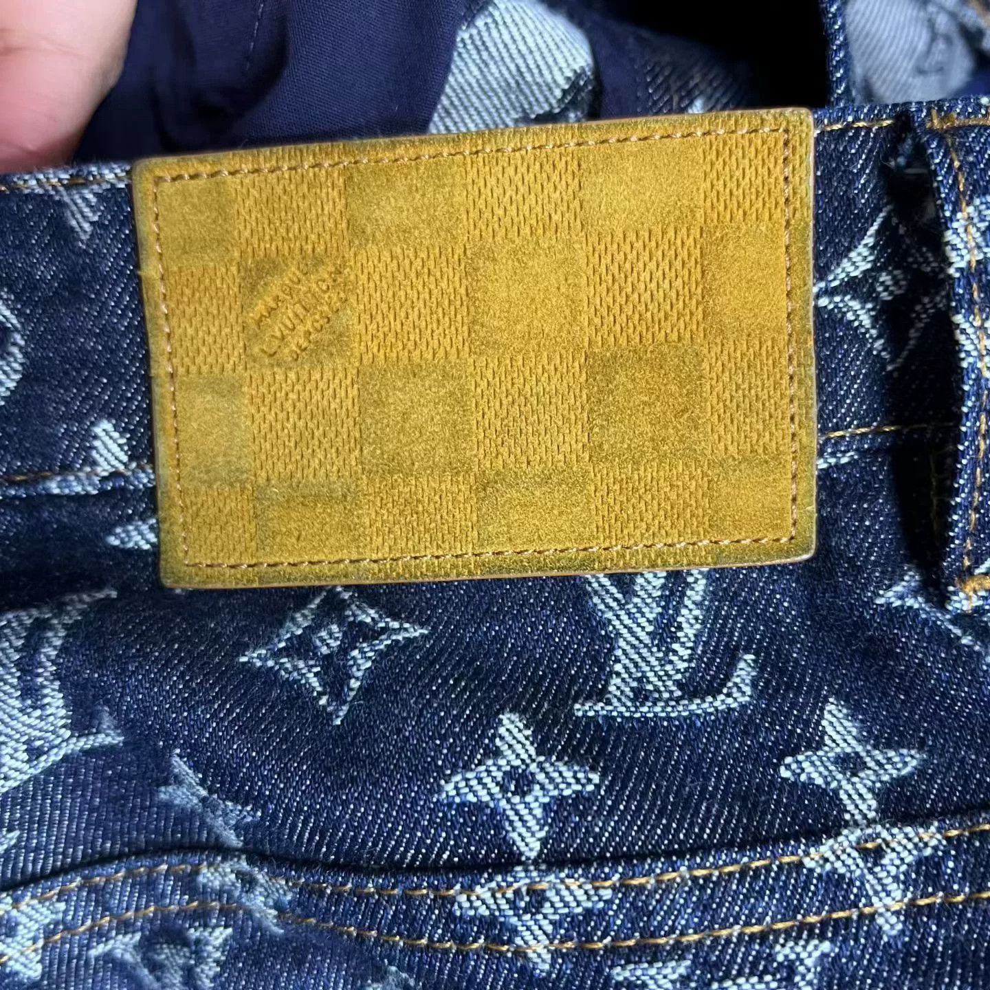 Louis Vuitton Louis Vuitton Blue Designer Casual Size XXS / US 00 / IT 34 - 4 Thumbnail