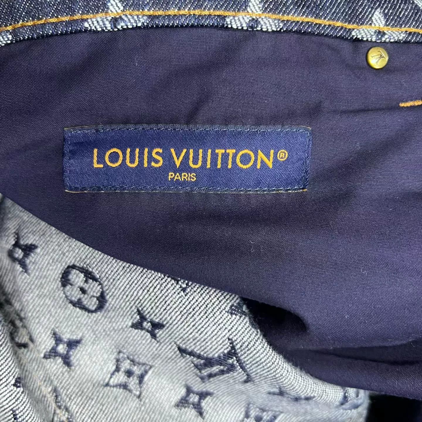 Louis Vuitton Louis Vuitton Blue Designer Casual Size XXS / US 00 / IT 34 - 2 Thumbnail