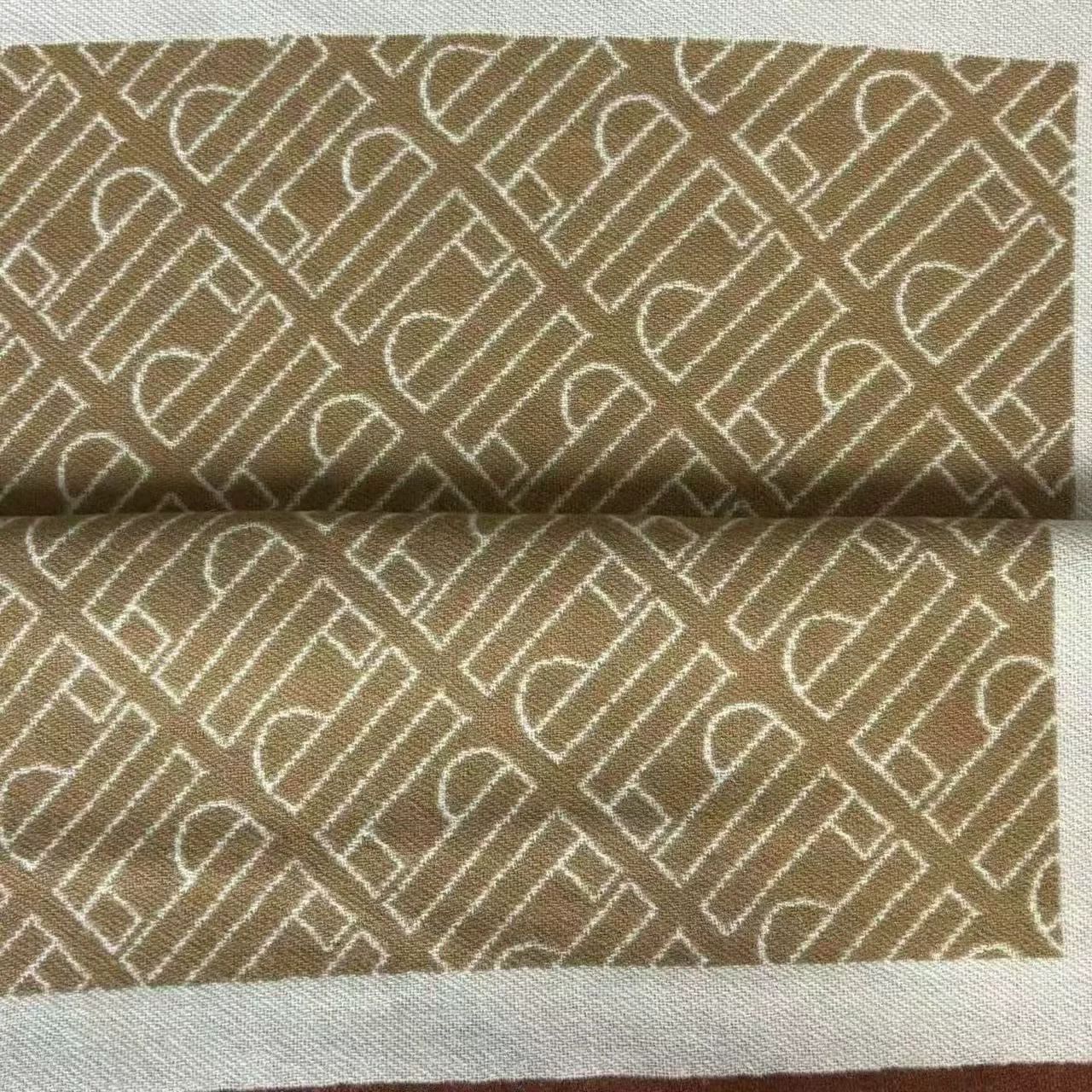 Loro Piana Loro Piana Printed Brown Scarf Men Size ONE SIZE - 5 Thumbnail