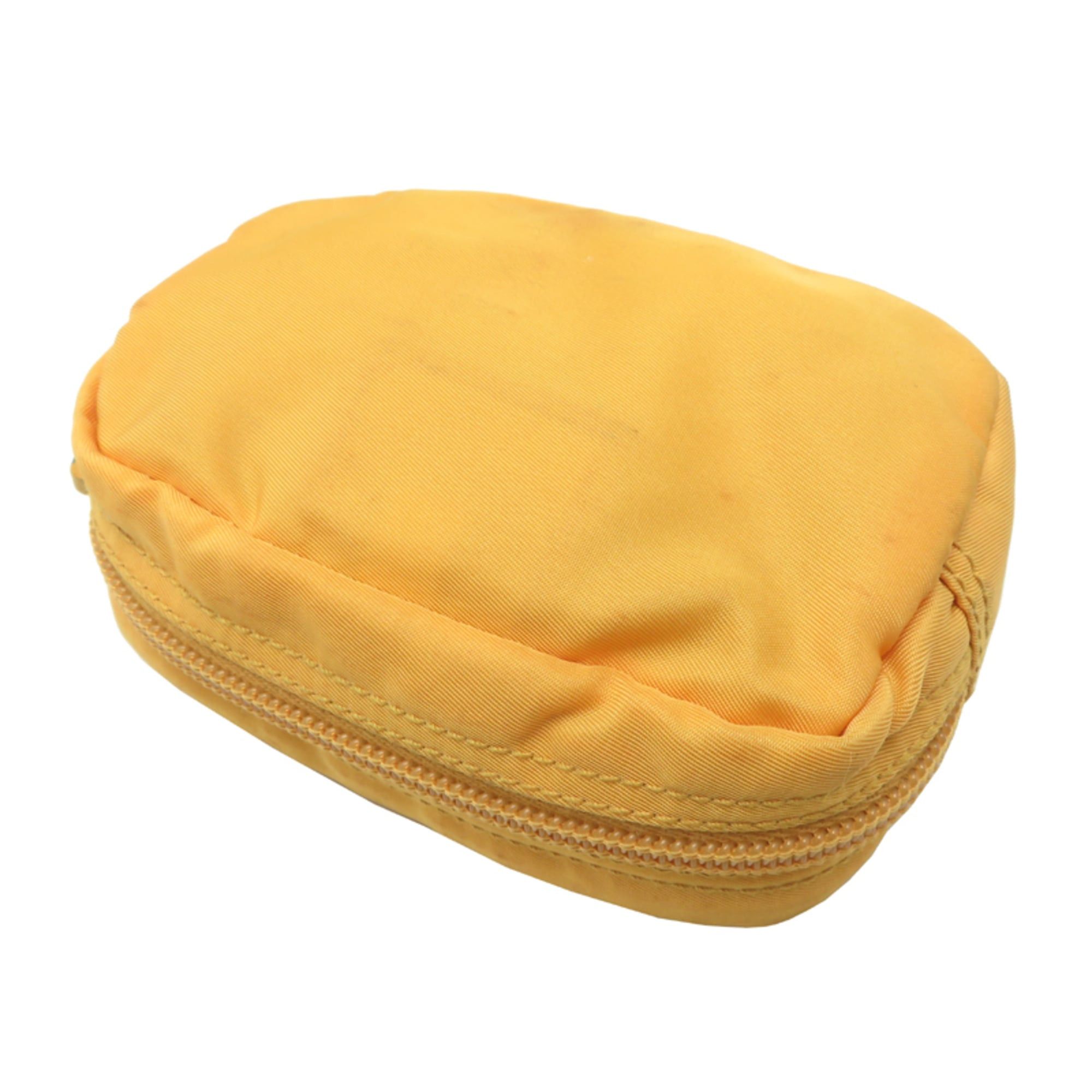 Prada Prada Women's Nylon Pouch, Yellow Size ONE SIZE - 4 Thumbnail