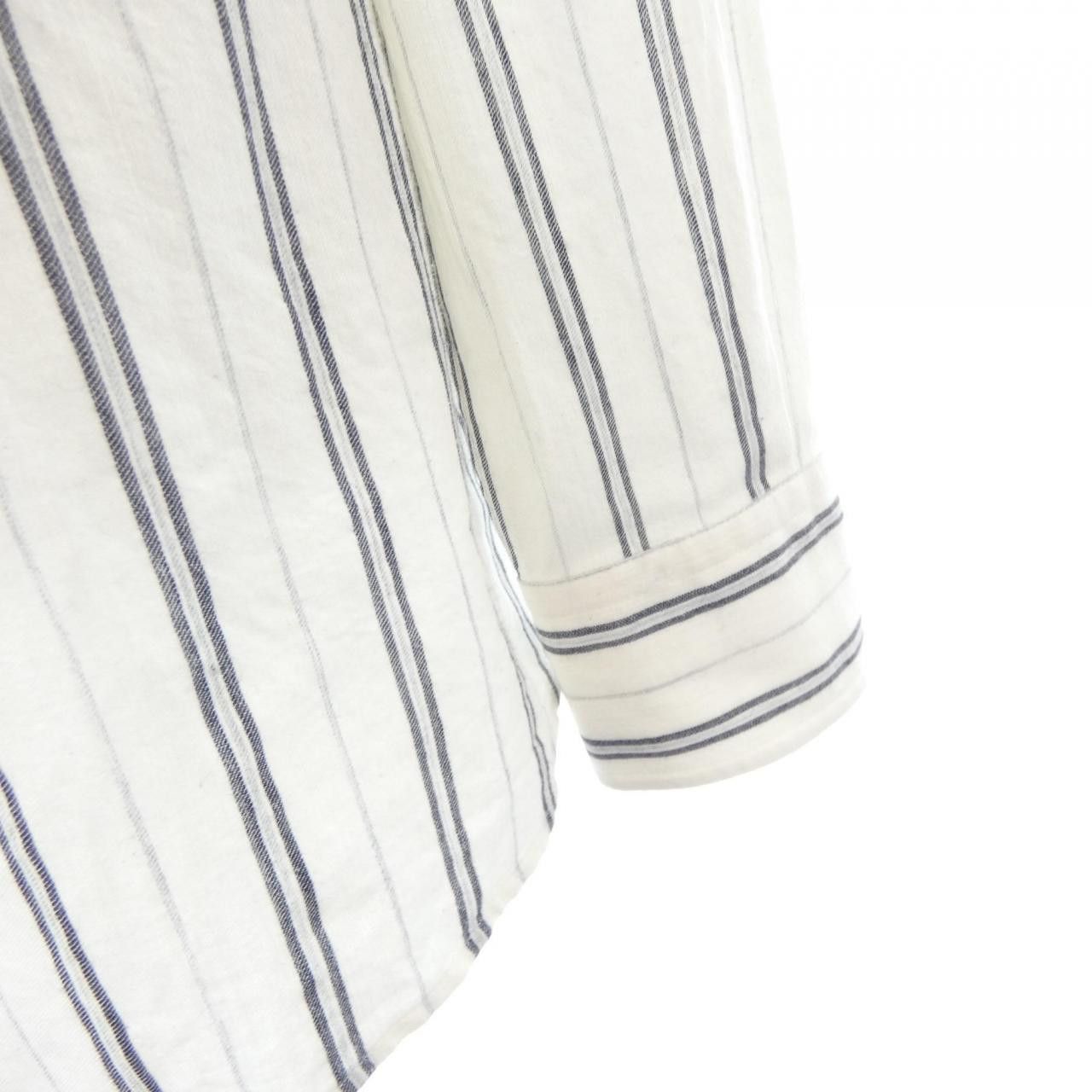 Maison Margiela MM6 Maison Margiela MM6 Maison Margiela Stripe Shirt Textile Dress Shirt S52DL0195 DUTY FREE for USA Size ONE SIZE - 7 Thumbnail