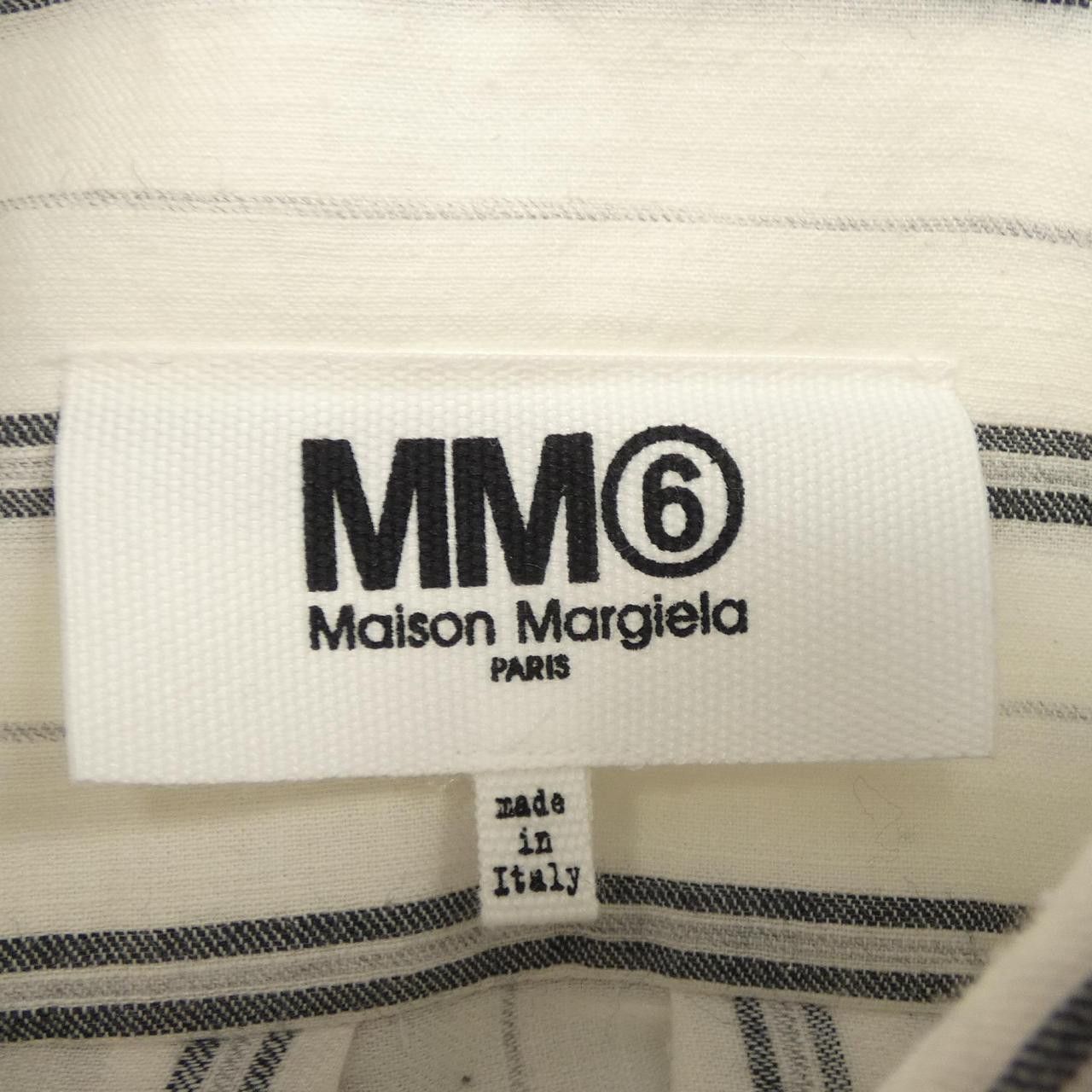 Maison Margiela MM6 Maison Margiela MM6 Maison Margiela Stripe Shirt Textile Dress Shirt S52DL0195 DUTY FREE for USA Size ONE SIZE - 5 Thumbnail