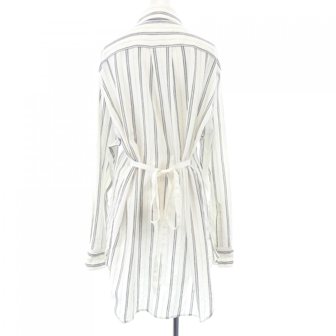 Maison Margiela MM6 Maison Margiela MM6 Maison Margiela Stripe Shirt Textile Dress Shirt S52DL0195 DUTY FREE for USA Size ONE SIZE - 2 Thumbnail