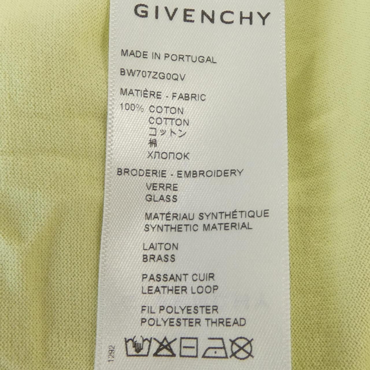 Givenchy Givenchy Givenchy T Shirt Textile T-Shirts BW707ZG0QV DUTY FREE for USA Size ONE SIZE - 3 Thumbnail