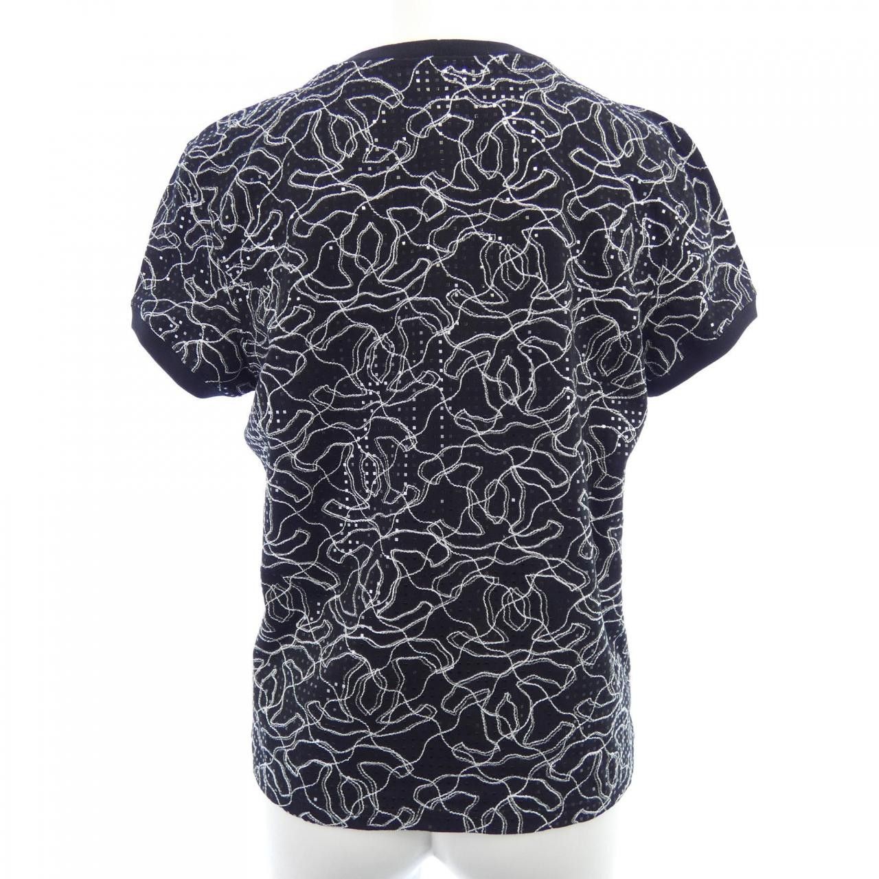 Chanel Chanel Chanel LOOK48 T Shirt Textile T-Shirts P78741K11351 DUTY FREE for USA Size ONE SIZE - 2 Thumbnail