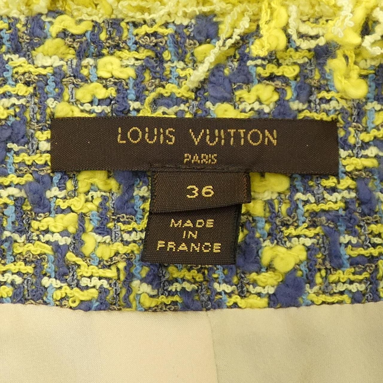 Louis Vuitton Louis Vuitton Louis Vuitton Dress Textile Dresses F5DR55BTX DUTY FREE for USA Size ONE SIZE - 4 Thumbnail