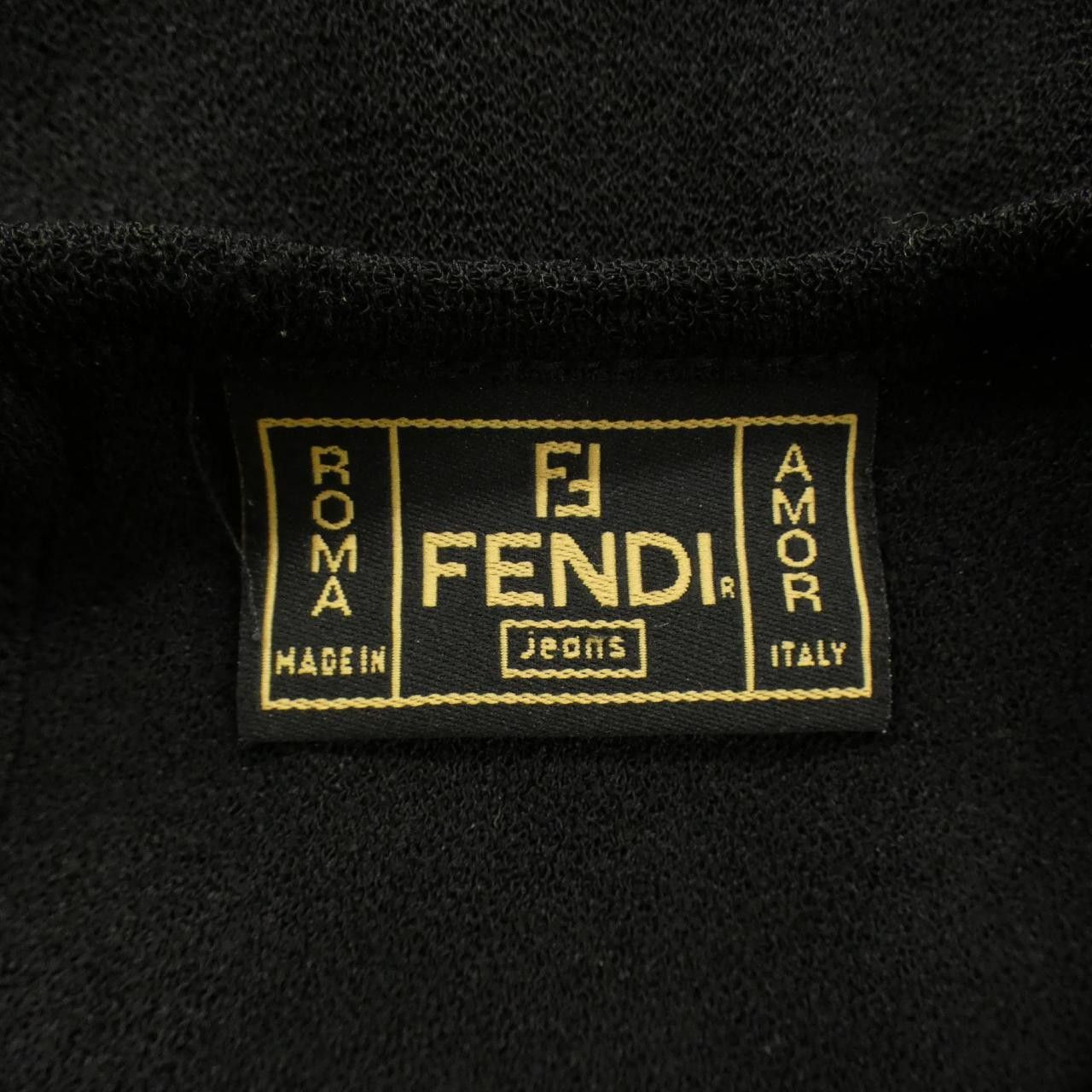 Fendi Fendi Fendi Cotton T Shirt Textile T-Shirts DUTY FREE for USA Size ONE SIZE - 4 Thumbnail
