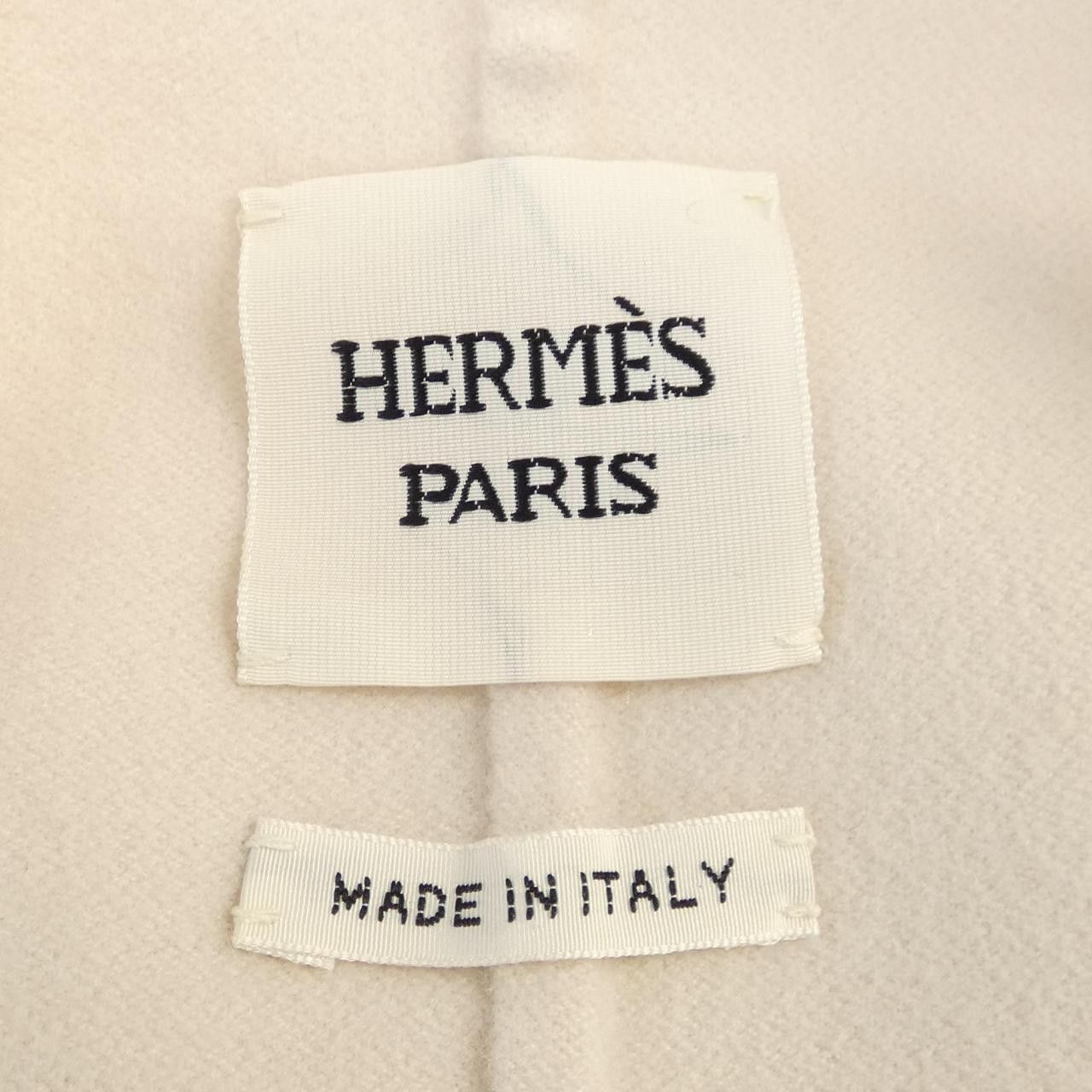 Hermes Hermes Hermes 100 Percent Cashmere Long Vest Textile Outerwear DUTY FREE for USA Size ONE SIZE - 4 Thumbnail