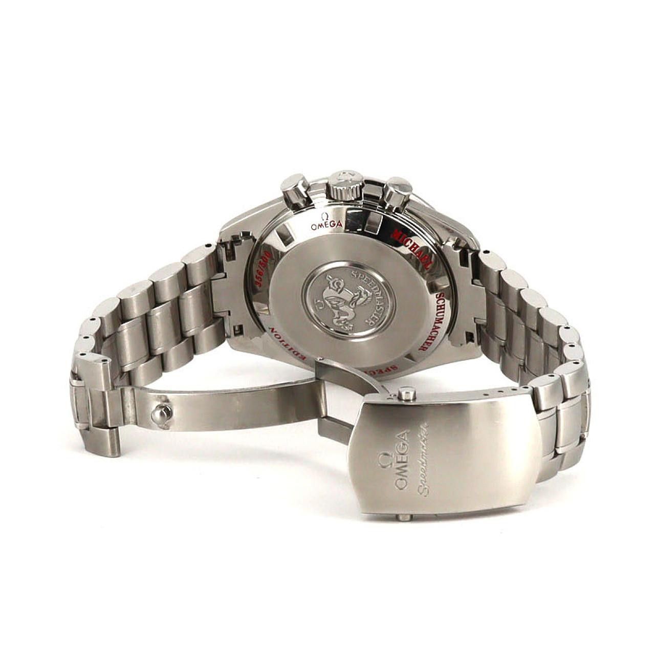Omega Omega Omega Speedmaster Schumacher Special Edition Stainless Steel Automatic Metal Automatic 3853.32 DUTY FREE for USA Size ONE SIZE - 7 Thumbnail