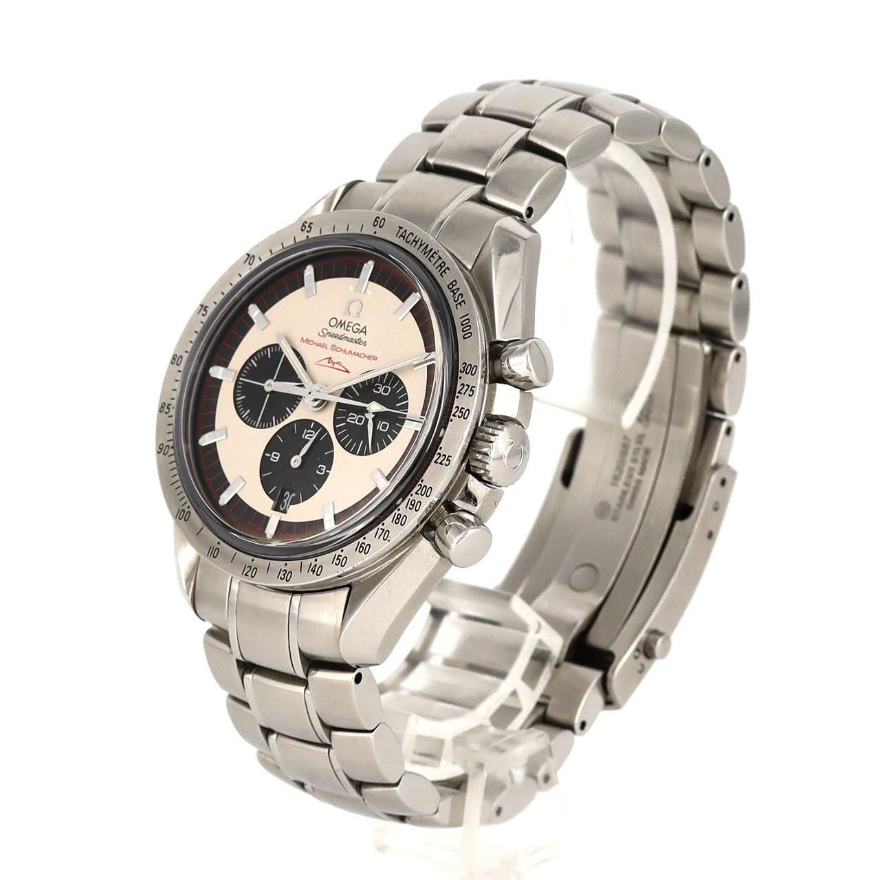 Omega Omega Omega Speedmaster Schumacher Special Edition Stainless Steel Automatic Metal Automatic 3853.32 DUTY FREE for USA Size ONE SIZE - 2 Thumbnail