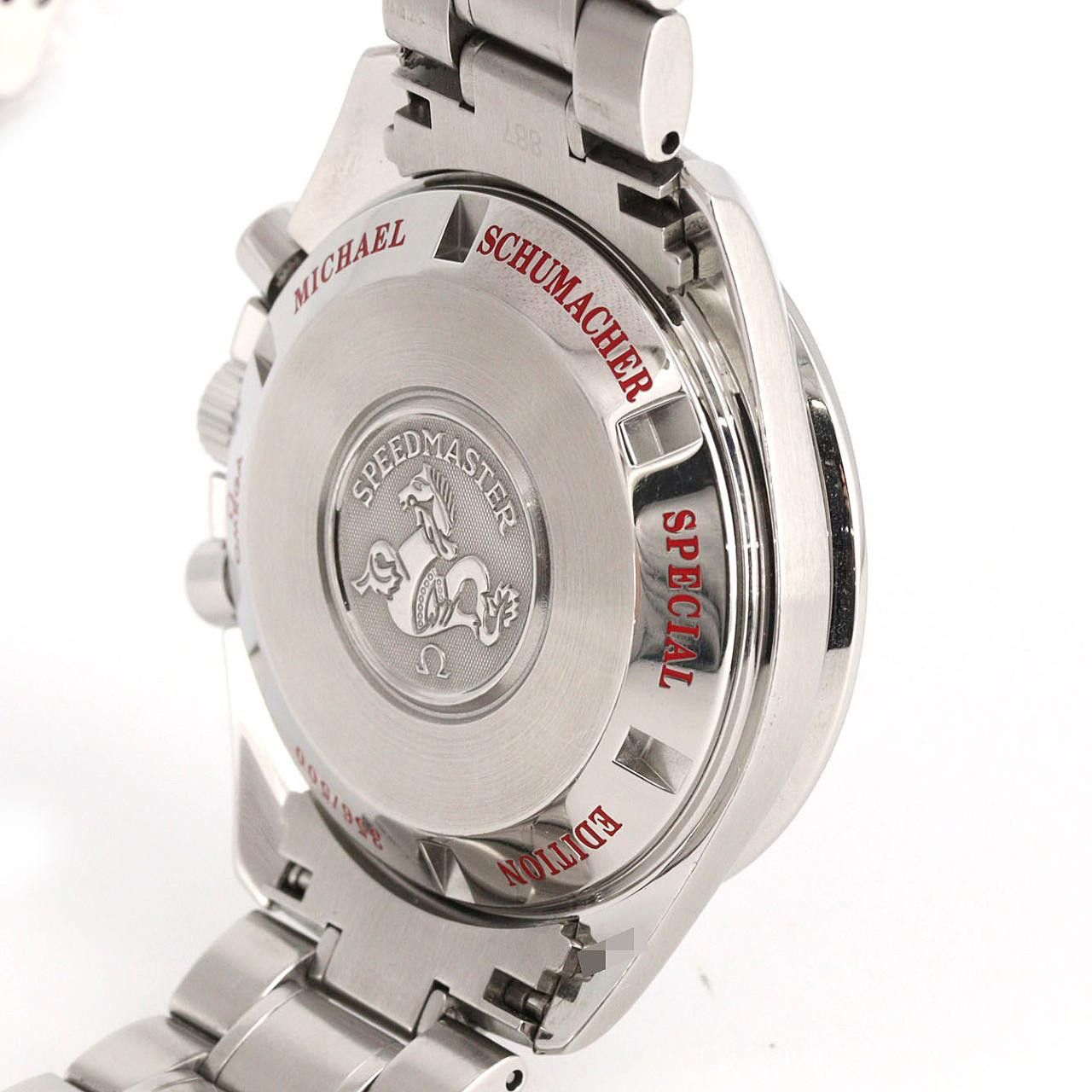 Omega Omega Omega Speedmaster Schumacher Special Edition Stainless Steel Automatic Metal Automatic 3853.32 DUTY FREE for USA Size ONE SIZE - 6 Thumbnail