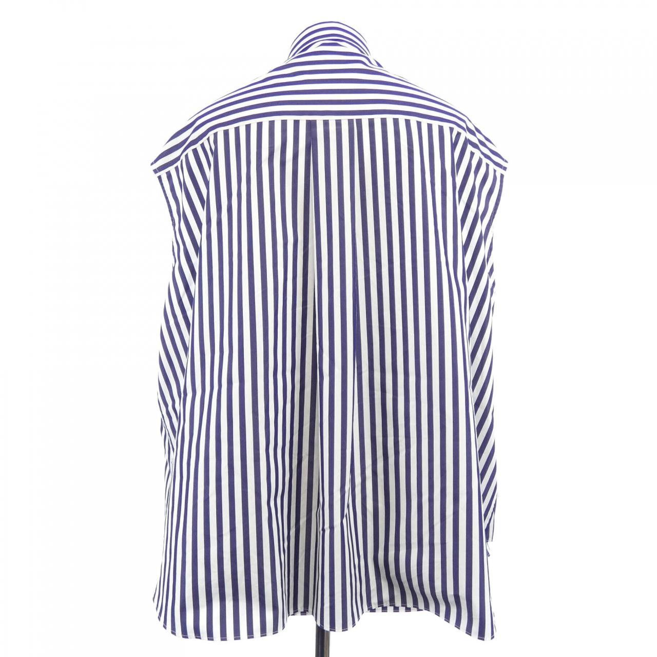Sacai Sacai Sacai Stripe Shirt Textile Tops 24-07253 DUTY FREE for USA Size ONE SIZE - 2 Thumbnail
