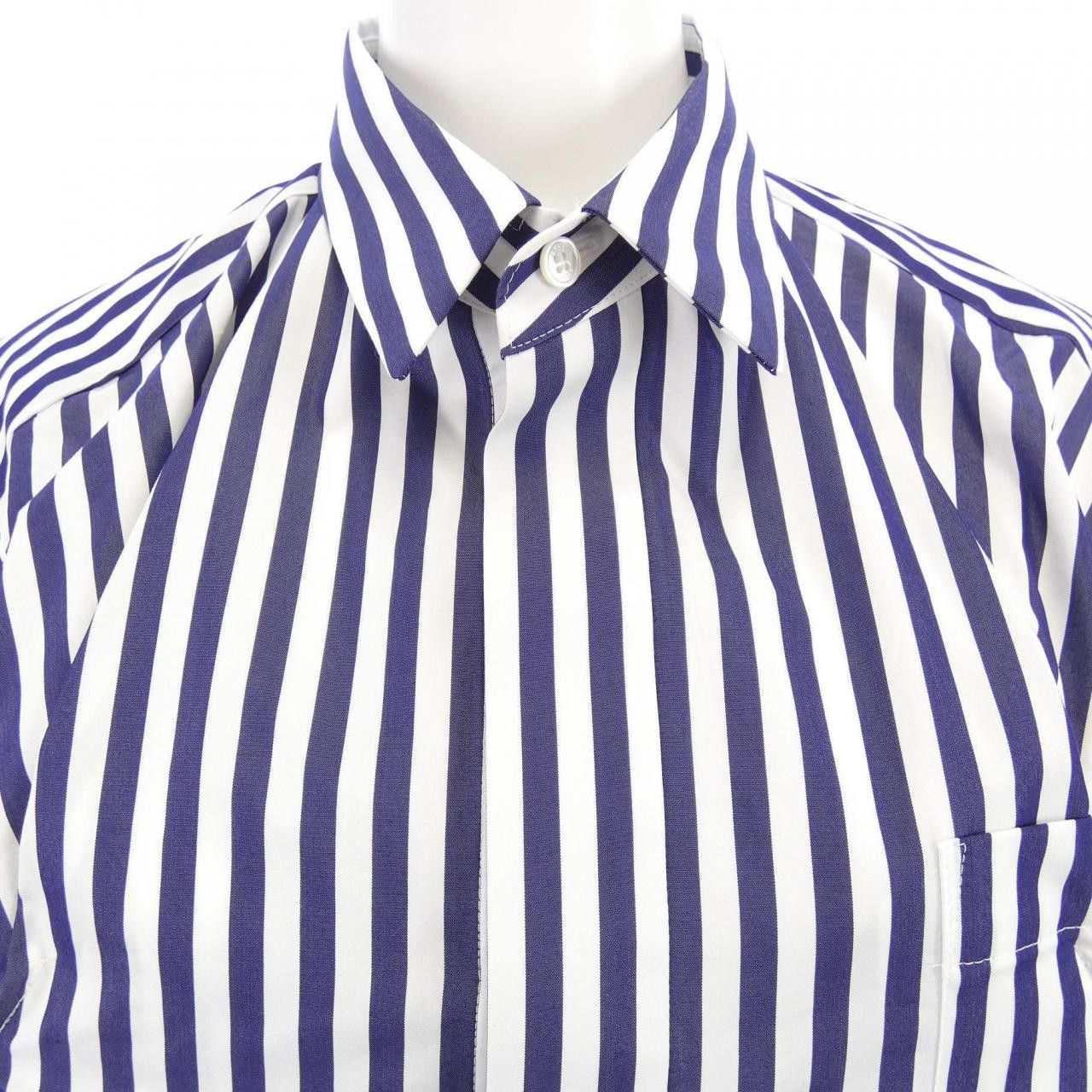 Sacai Sacai Sacai Stripe Shirt Textile Tops 24-07253 DUTY FREE for USA Size ONE SIZE - 5 Thumbnail