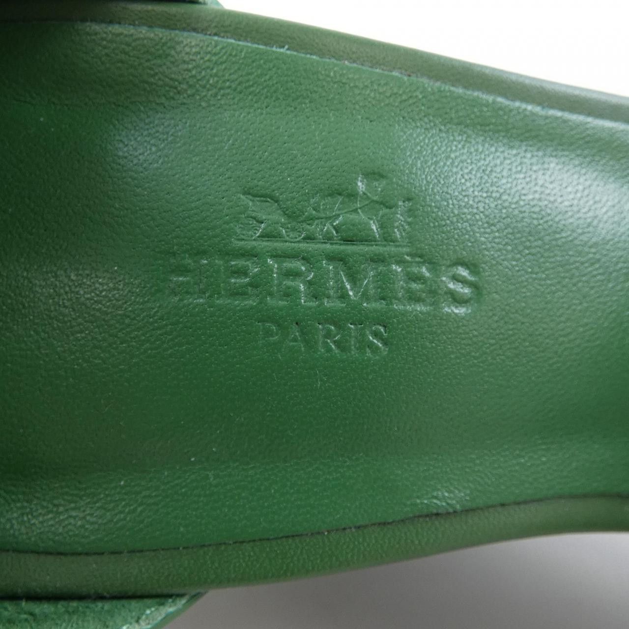 Hermes Hermes Hermes LEGEND Calf Sandals Leather Shoes DUTY FREE for USA Size ONE SIZE - 6 Thumbnail