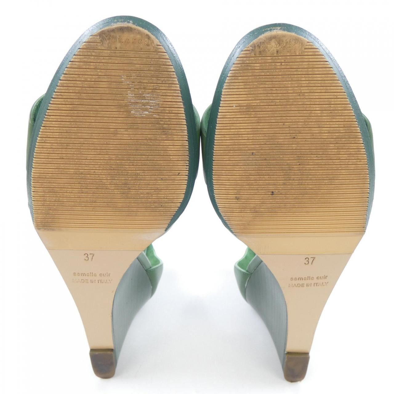 Hermes Hermes Hermes LEGEND Calf Sandals Leather Shoes DUTY FREE for USA Size ONE SIZE - 4 Thumbnail
