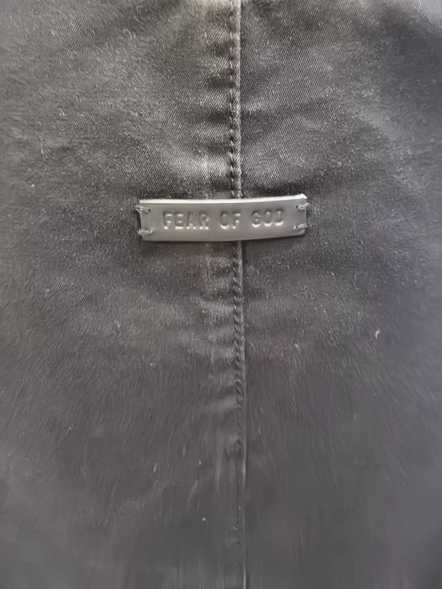 Fear of God FEAR OF GOD Season 7 Black Collarless Blazer Size US M / EU 48-50 / 2 - 3 Thumbnail