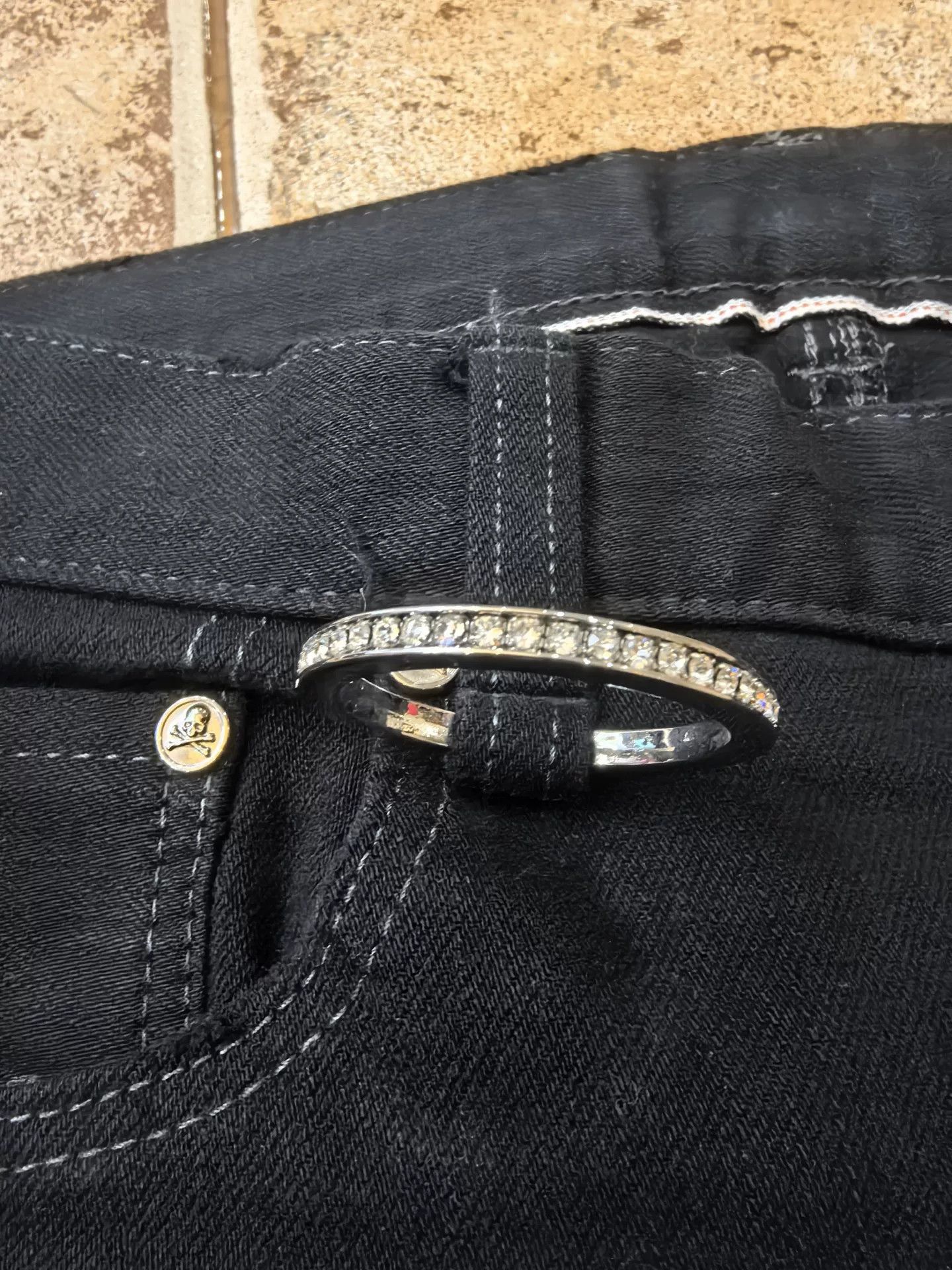 Mastermind Japan mastermind JAPAN MMJ Black Jeans L Size US 28 / EU 44 - 4 Thumbnail