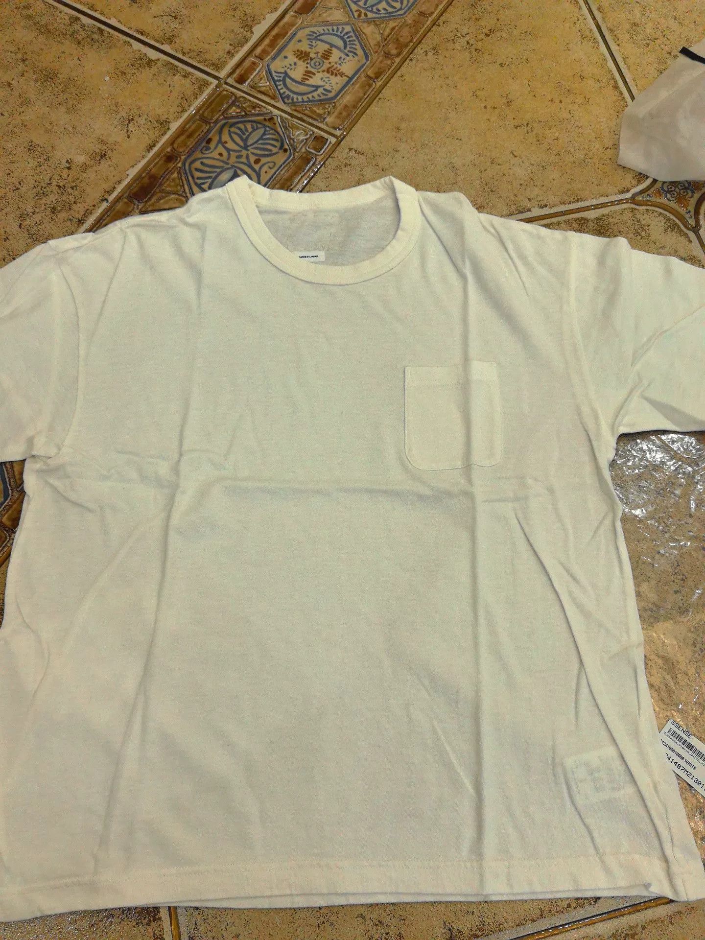Visvim Visvim White Crew Neck Short-Sleeve T-Shirt Size US M / EU 48-50 / 2 - 2 Thumbnail