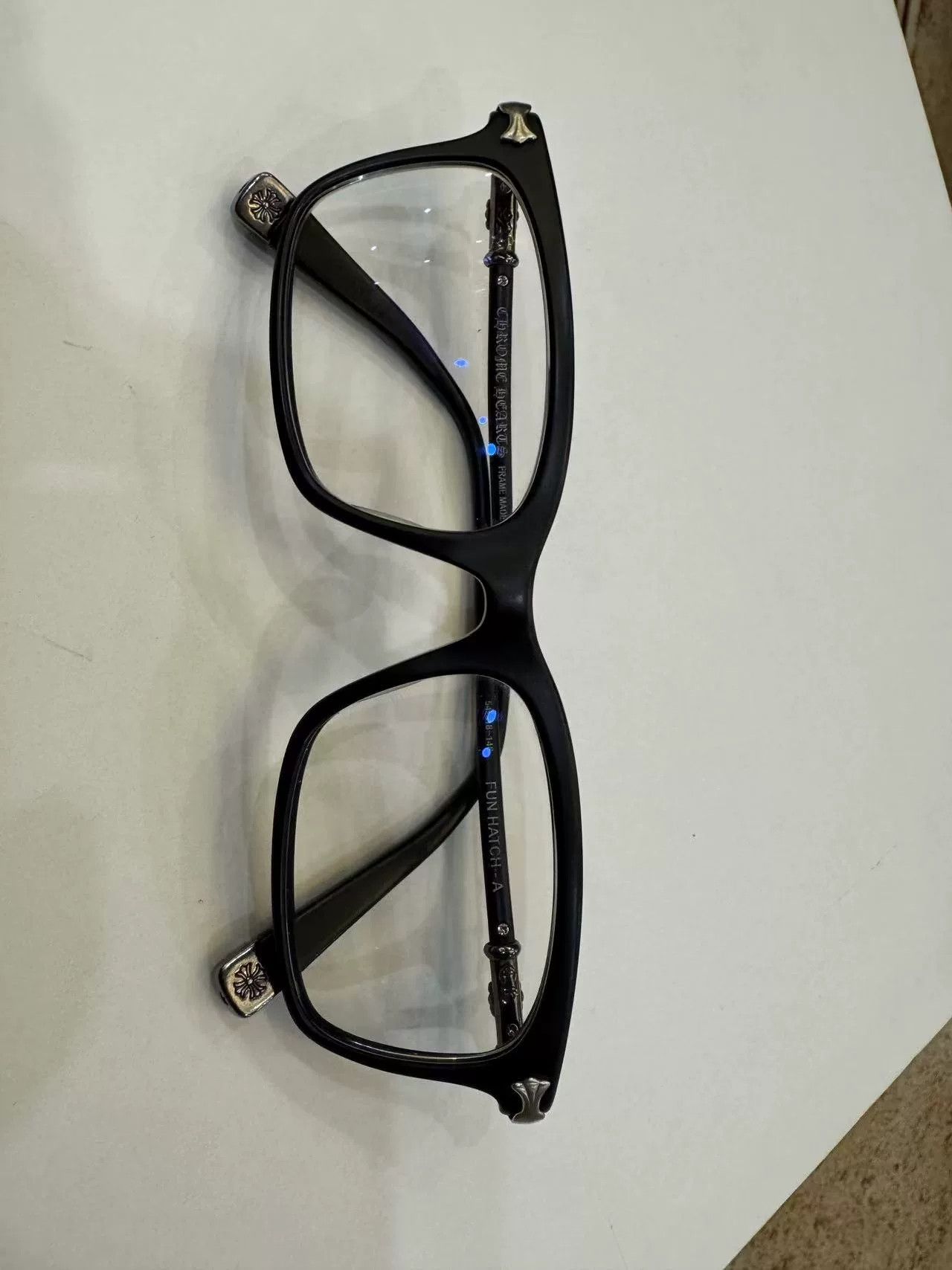 Chrome Hearts Chrome Hearts Cross Design Glasses Size ONE SIZE - 5 Thumbnail