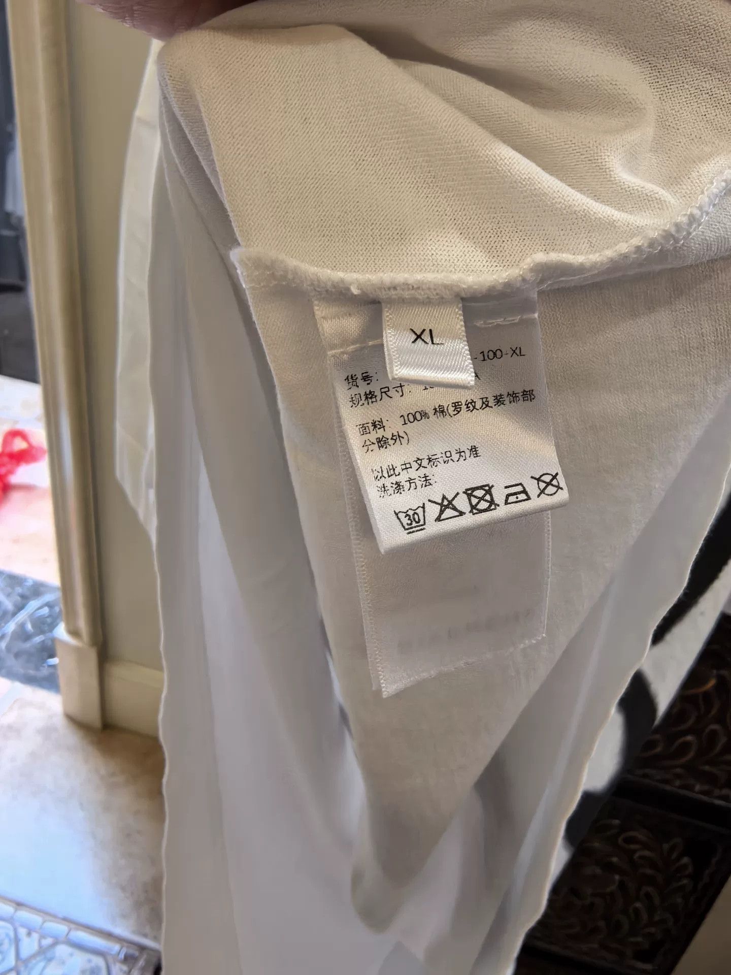 Givenchy Givenchy White Short-Sleeve T-Shirt Size US XL / EU 56 / 4 - 3 Thumbnail