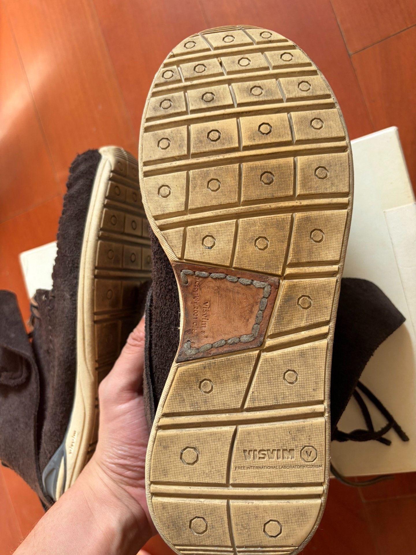 Visvim visvim fbt lgamo-folk dk.brown m10 Size US 10 / EU 43 - 4 Thumbnail