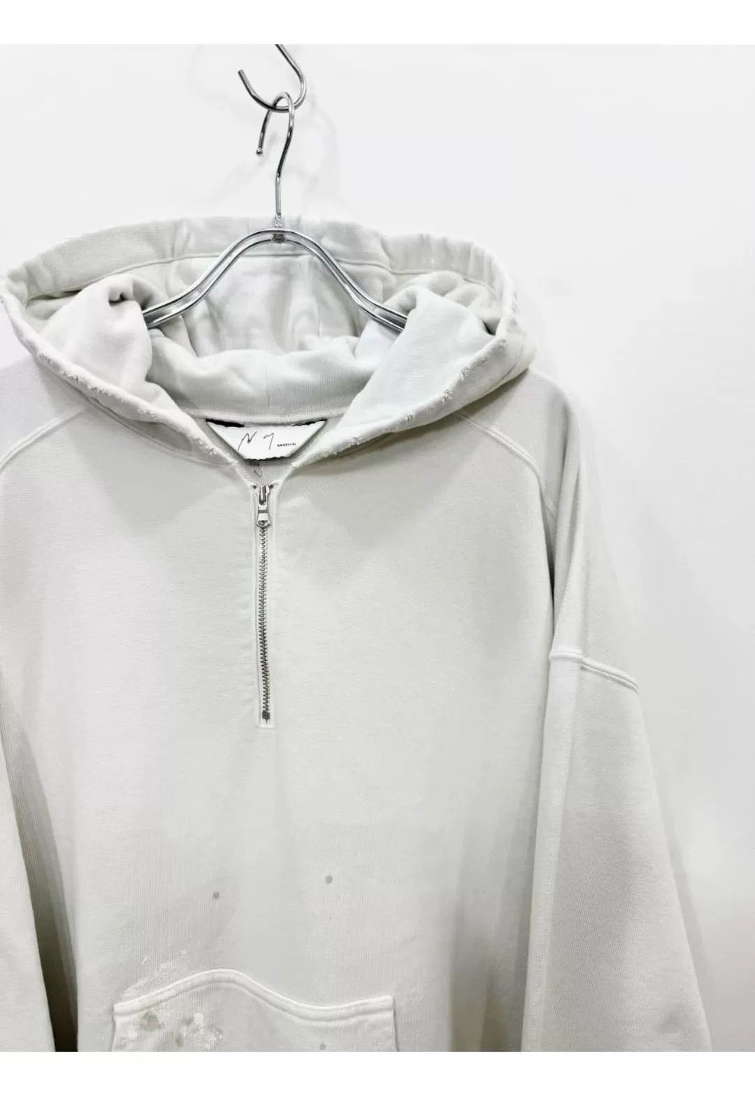 Vintage ANCELLM Vintage Distressed Half-Zip Hoodie Size US M / EU 48-50 / 2 - 3 Thumbnail