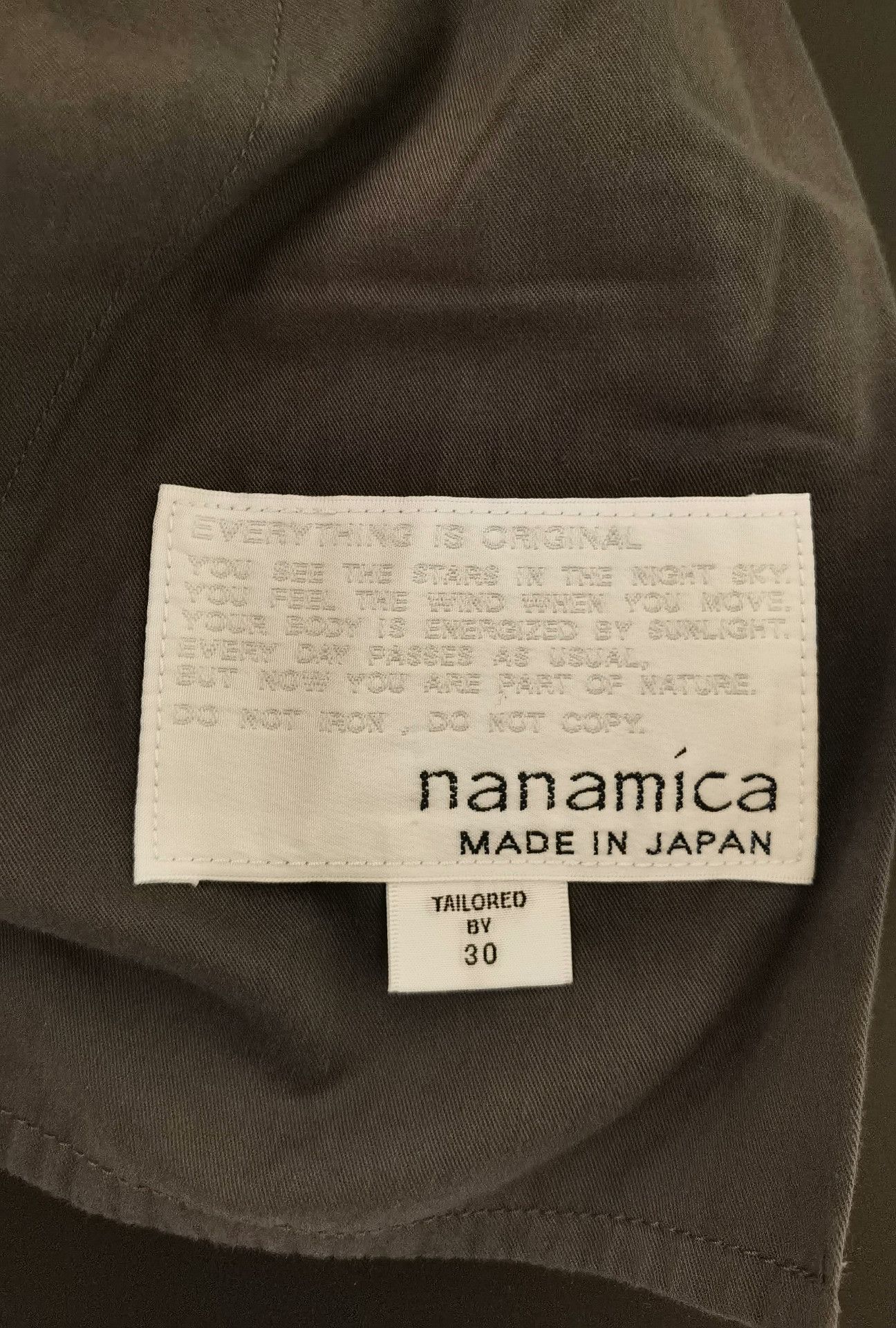 Nanamica nanamica Medium Gray Wool Loose Pants Size US 32 / EU 48 - 4 Thumbnail