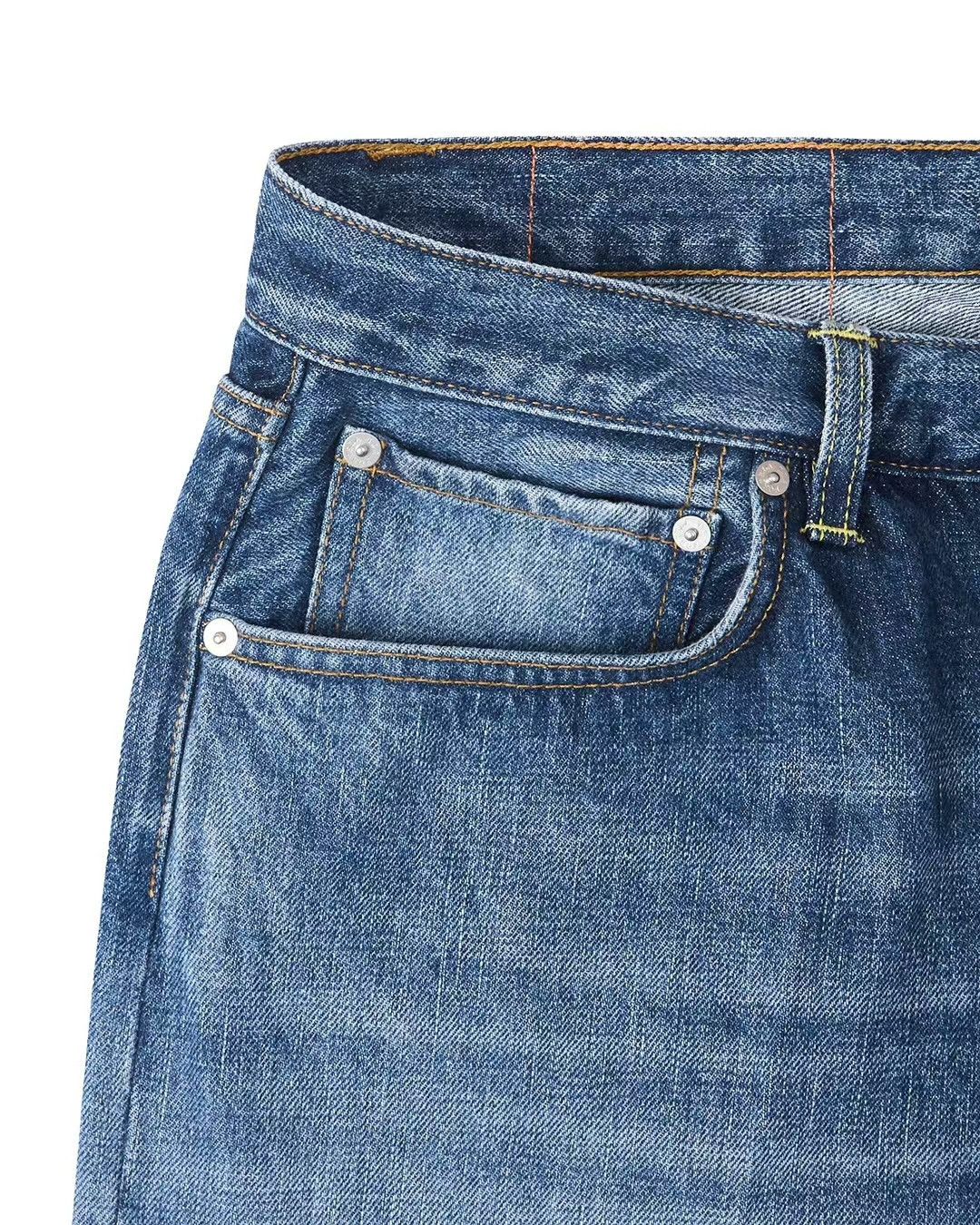 Fortela FORTELA F Logo Selvedge Washed Jeans Size US 30 / EU 46 - 8 Thumbnail