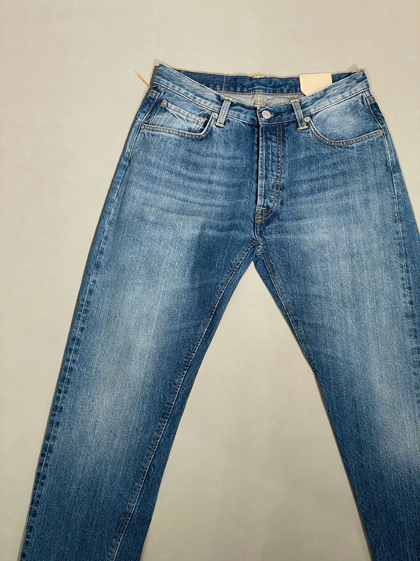 Fortela FORTELA F Logo Selvedge Washed Jeans Size US 30 / EU 46 - 3 Thumbnail
