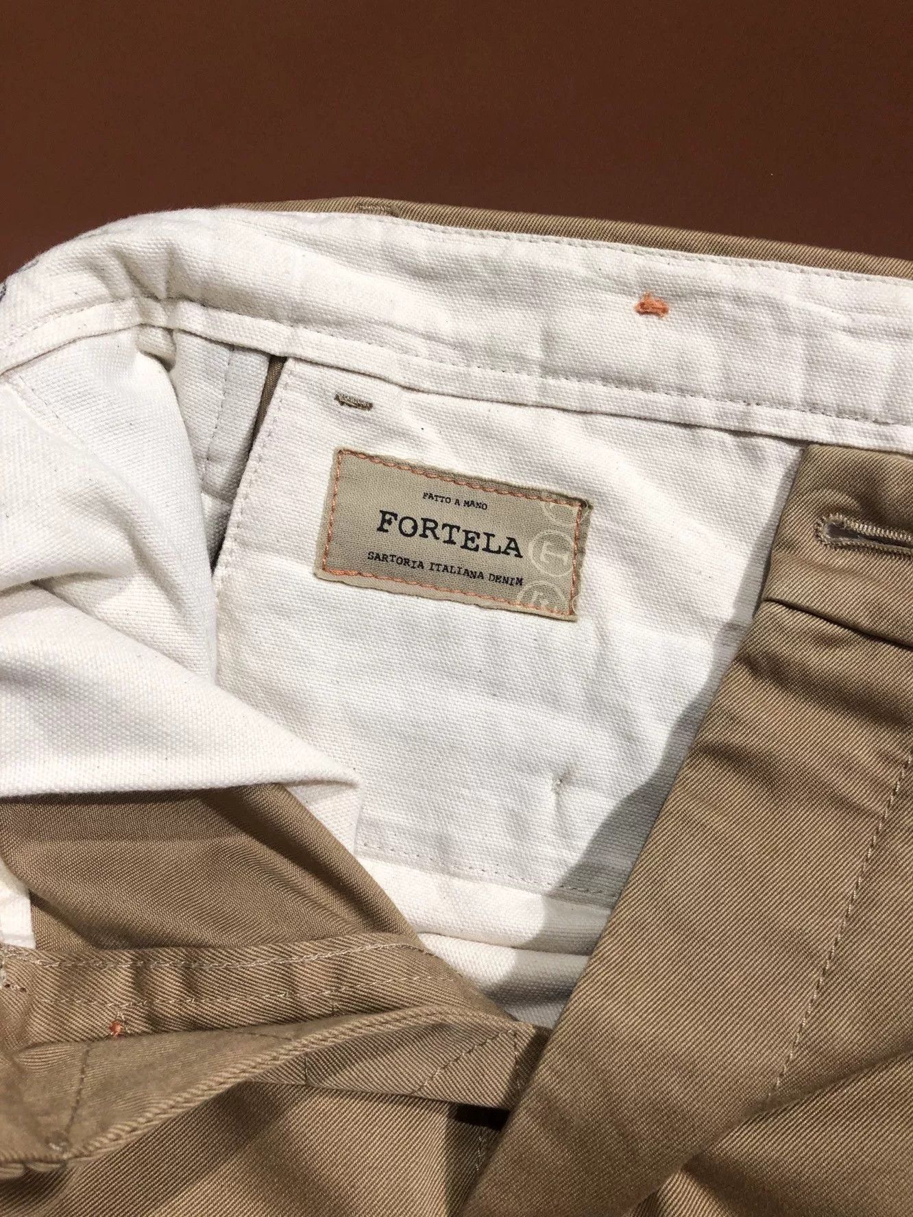 Fortela Fortela Italian Military Green Wool Pants Size US 30 / EU 46 - 4 Thumbnail