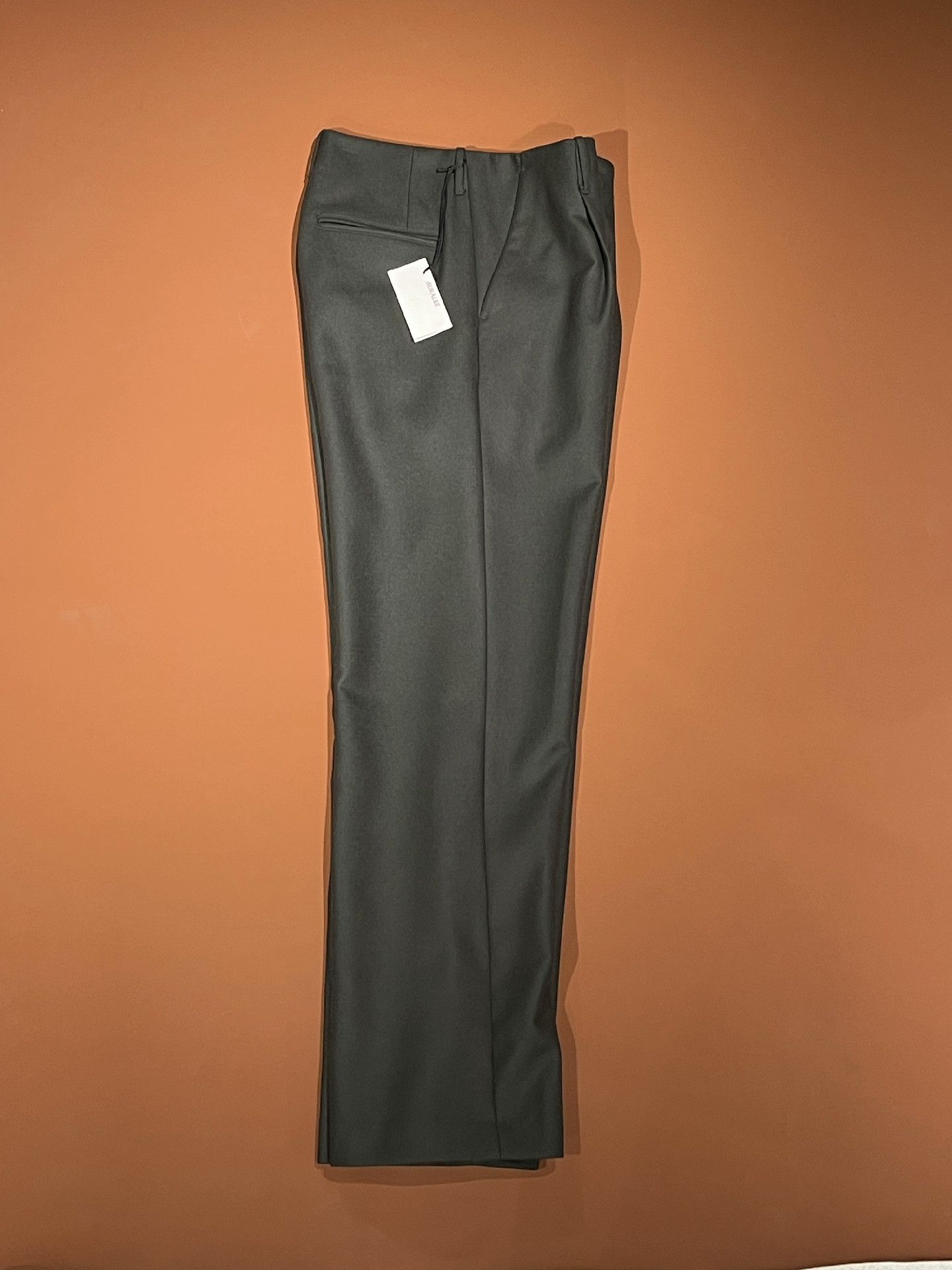 Auralee AURALEE Japanese Olive Green Wool Pants Size US 26 / EU 42 - 3 Thumbnail