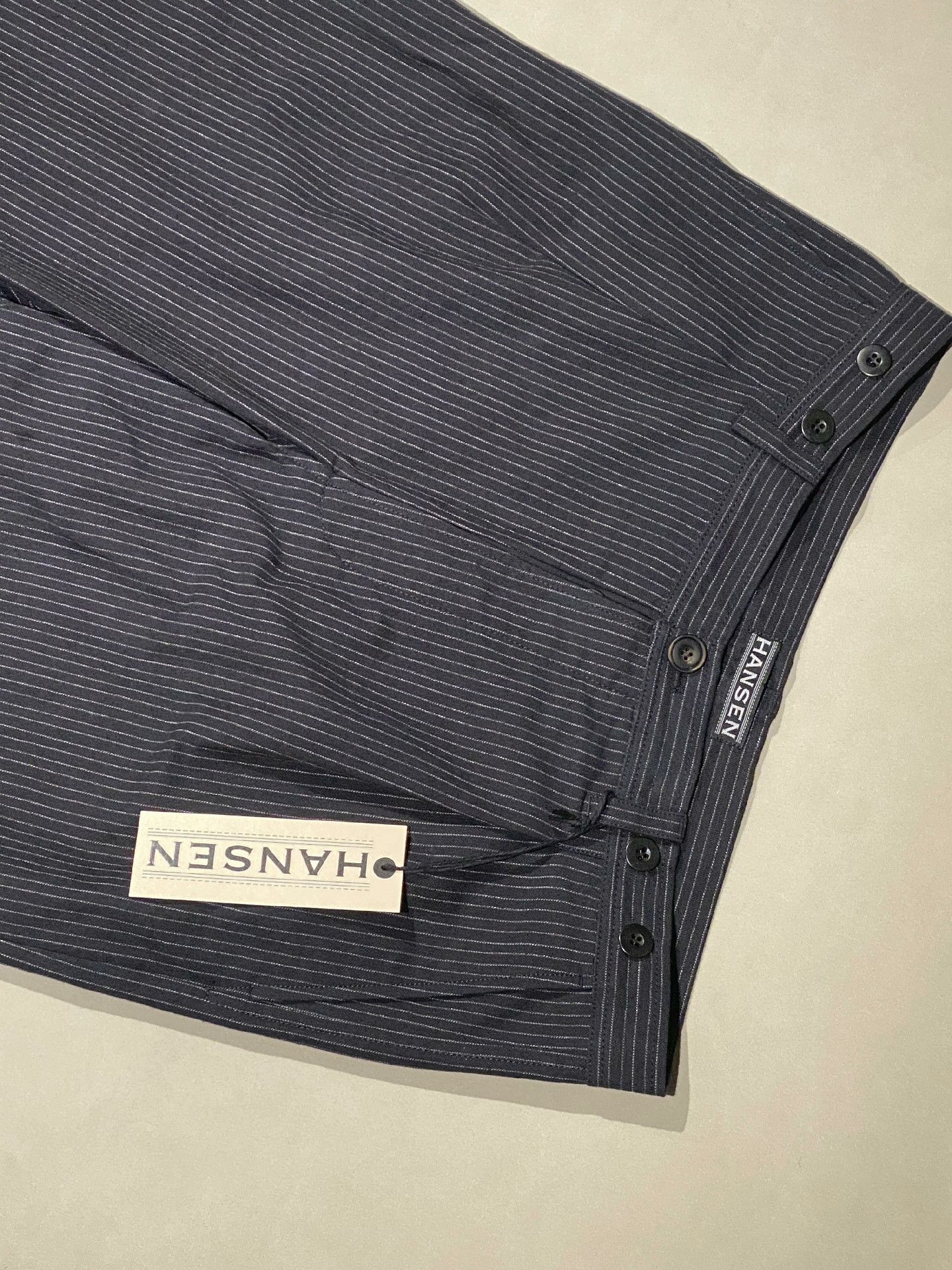 HANSEN Garments HANSEN Wool Blend Trousers Size US 34 / EU 50 - 3 Thumbnail