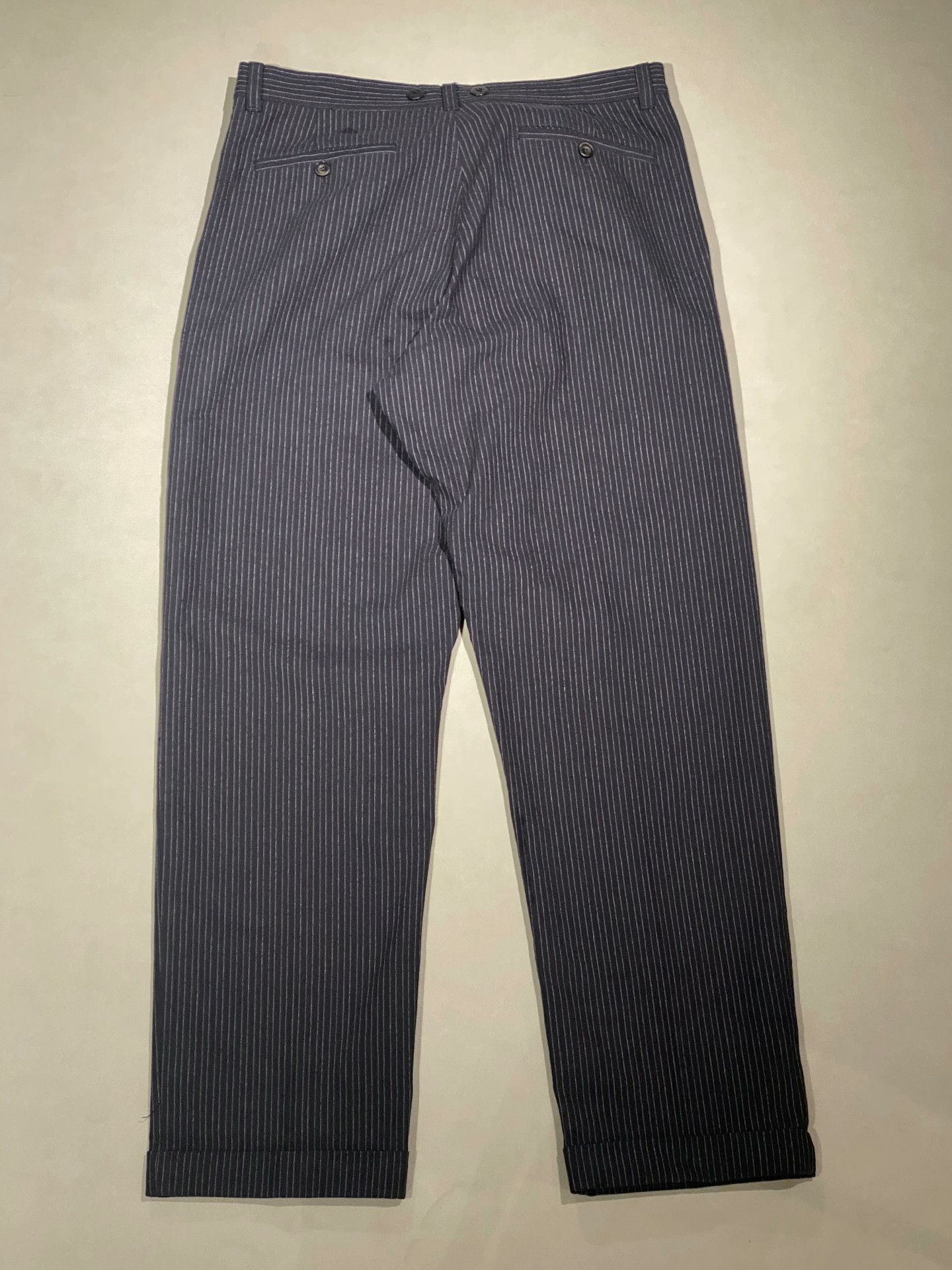 HANSEN Garments HANSEN Wool Blend Trousers Size US 34 / EU 50 - 2 Thumbnail