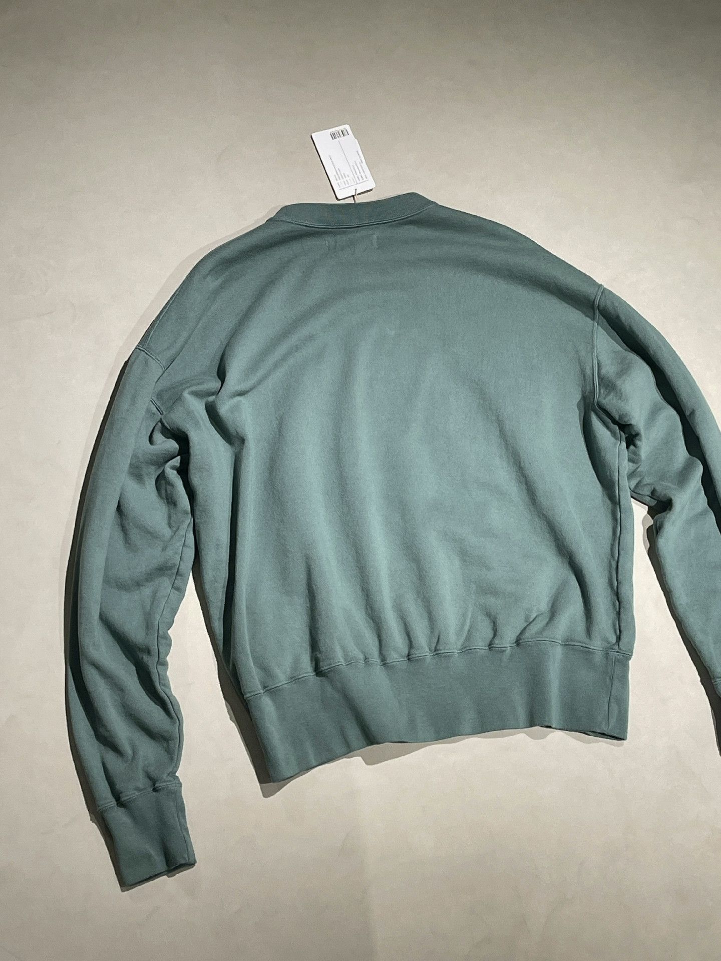 KURO KURO Solid Rolled Hem Sweatshirt Size US M / EU 48-50 / 2 - 2 Thumbnail