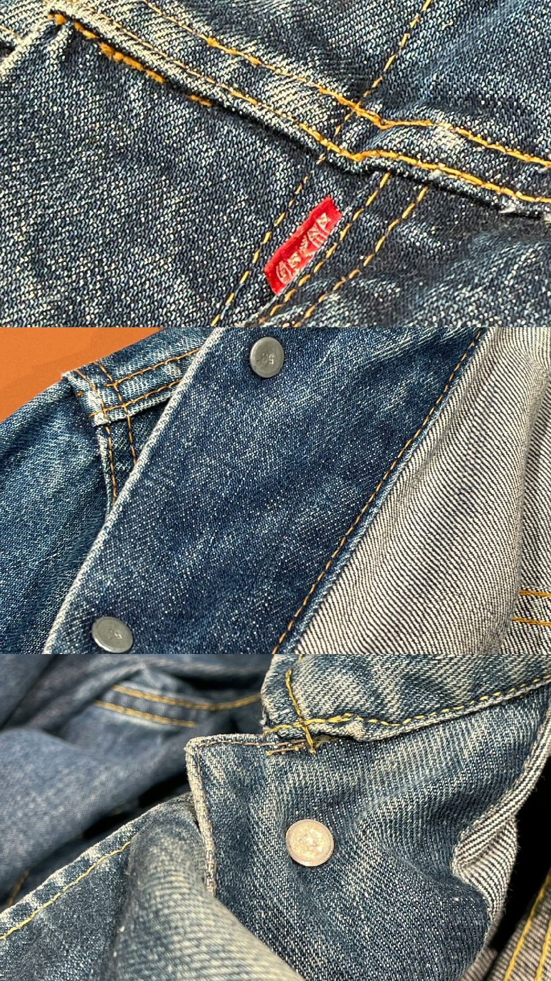 Levi's Vintage Clothing Levi's Vintage Back Patch Denim Jacket Size US M / EU 48-50 / 2 - 7 Thumbnail