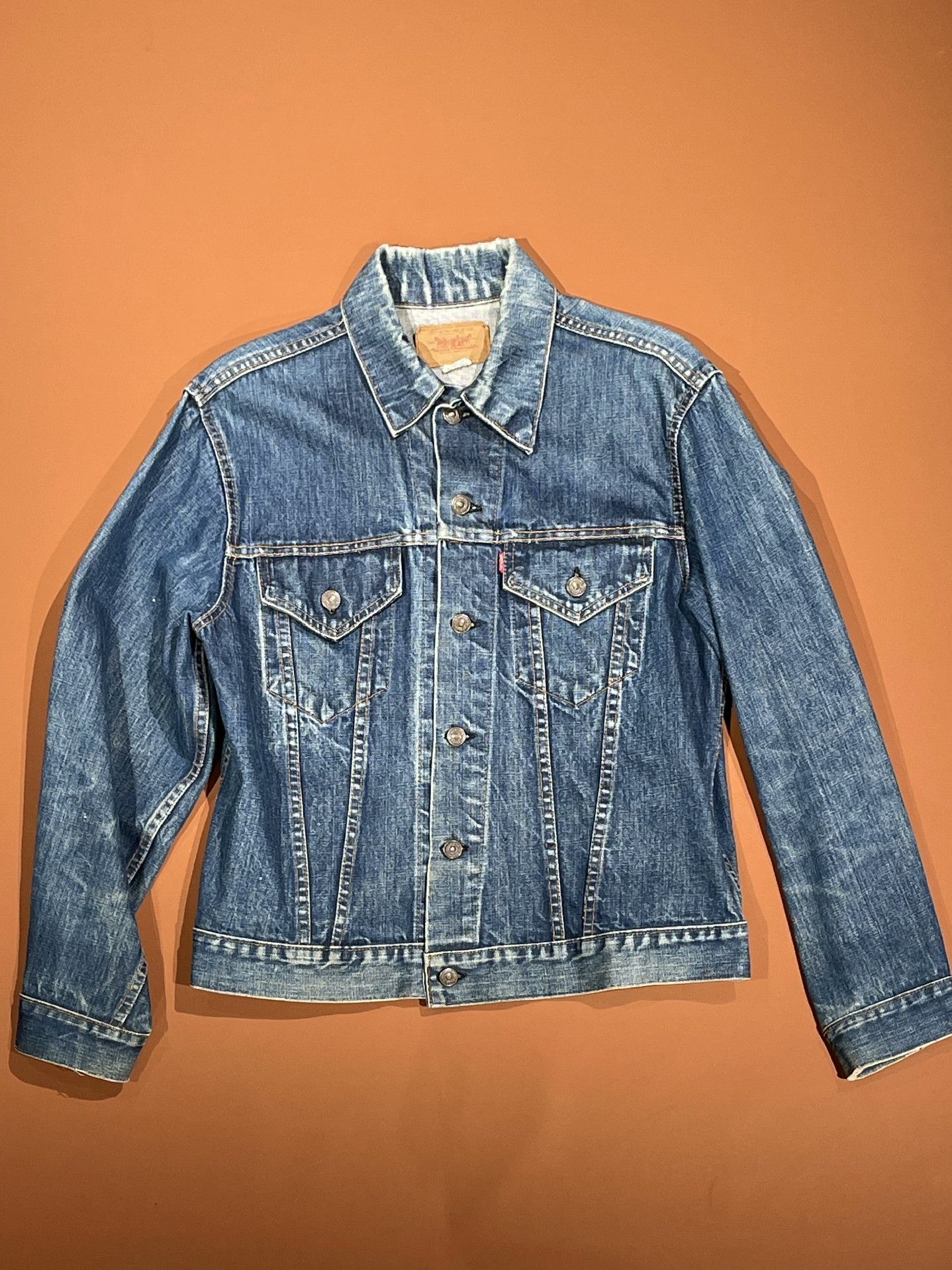 Levi's Vintage Clothing Levi's Vintage Back Patch Denim Jacket Size US M / EU 48-50 / 2 - 2 Thumbnail