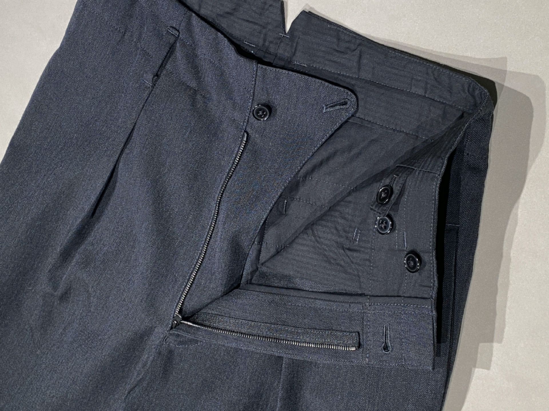 Japanese Brand ZUBON Japanese High-Waist Wool Pants Size US 26 / EU 42 - 5 Thumbnail