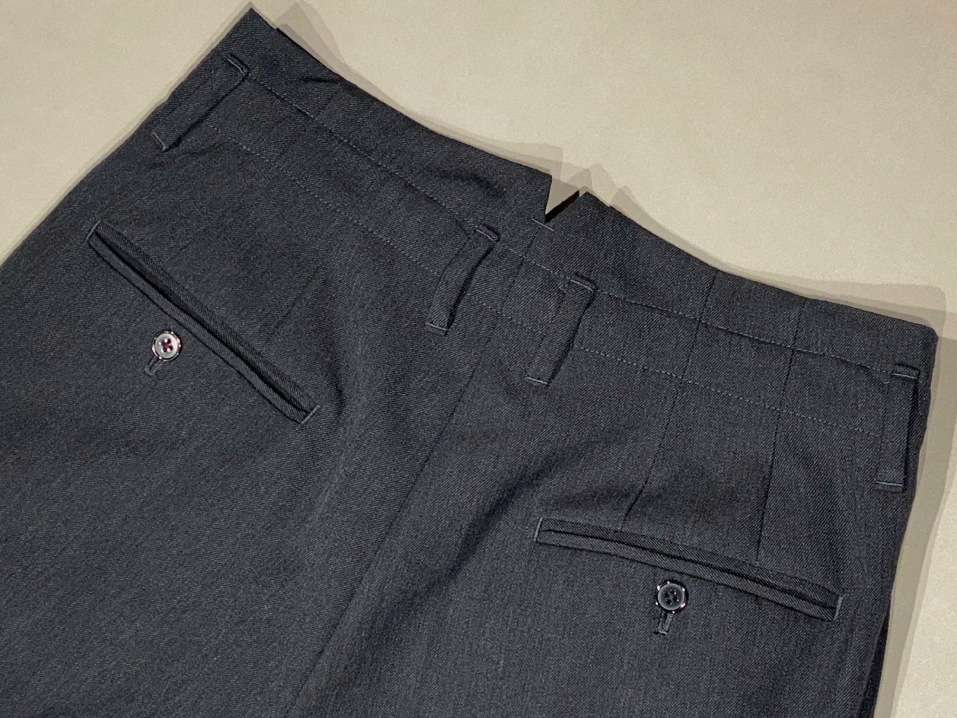 Japanese Brand ZUBON Japanese High-Waist Wool Pants Size US 26 / EU 42 - 6 Thumbnail