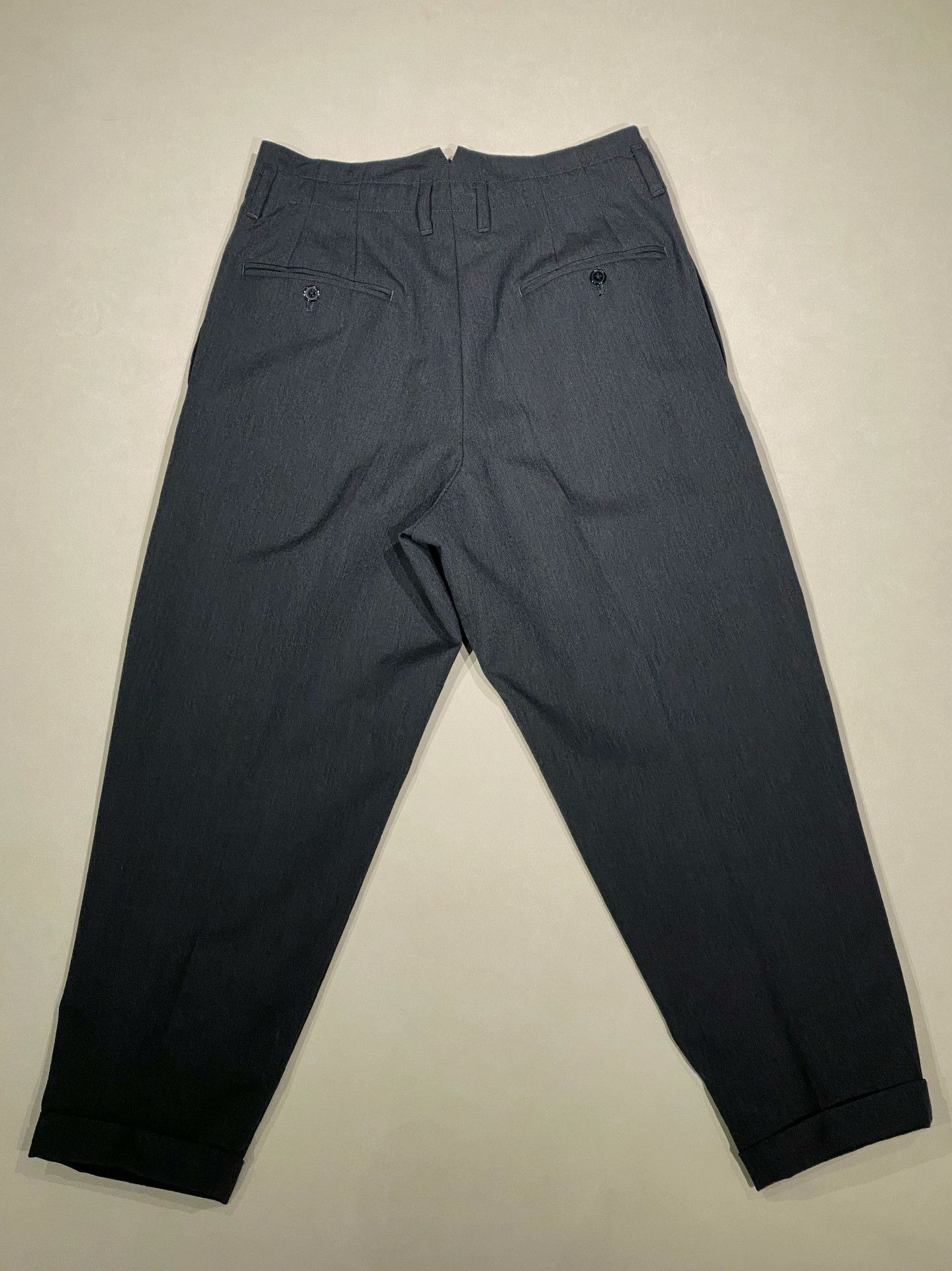 Japanese Brand ZUBON Japanese High-Waist Wool Pants Size US 26 / EU 42 - 2 Thumbnail