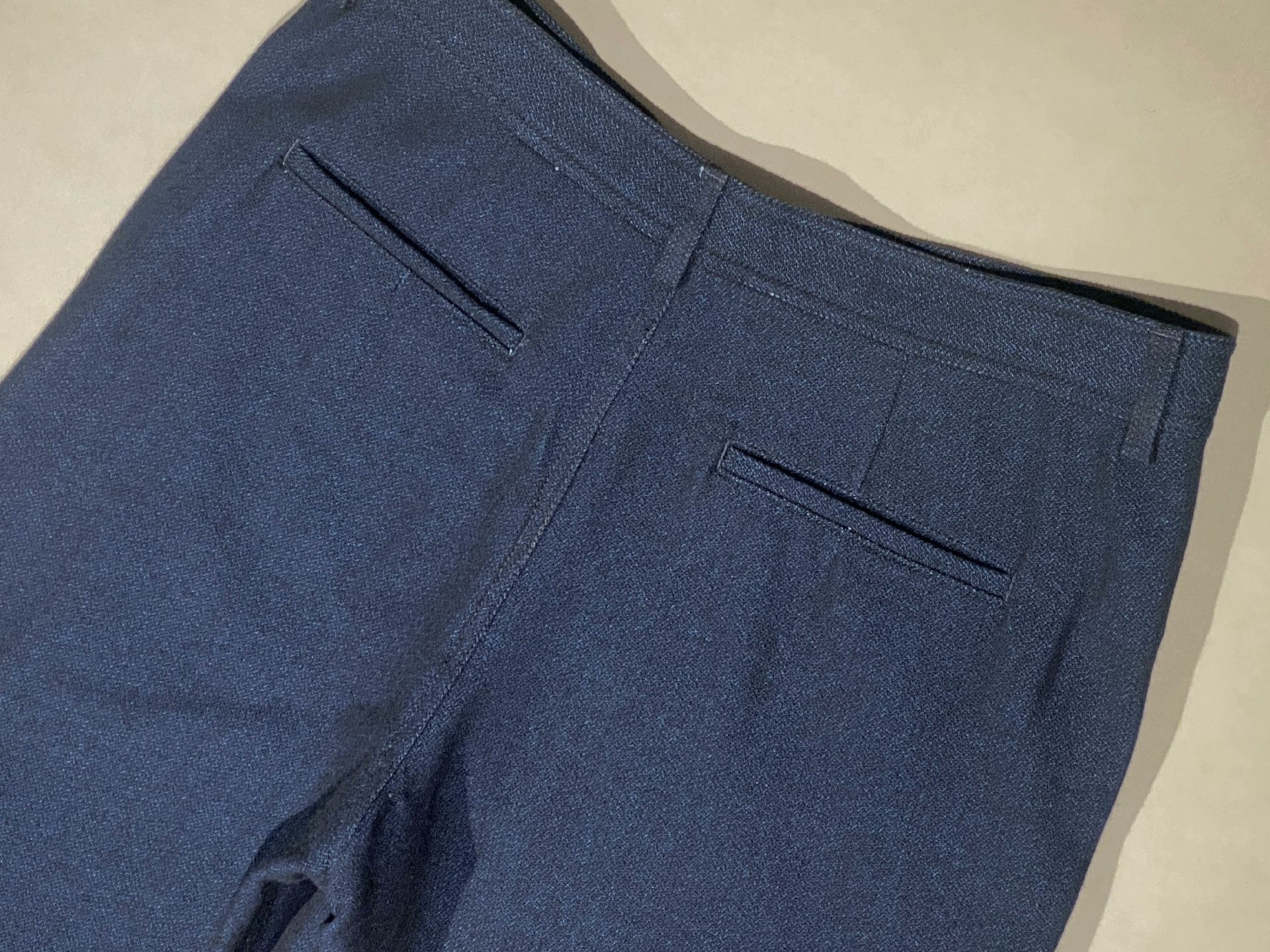 HANSEN Garments HANSEN Dark Blue Buckle Casual Pants Size US 30 / EU 46 - 5 Thumbnail