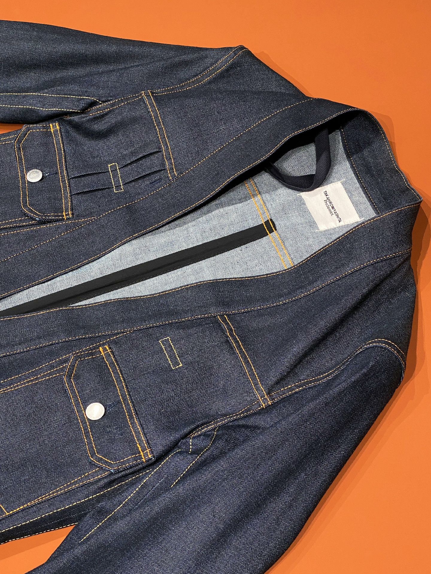 Takahiromiyashita The Soloist. TAKAHIROMIYA.SHITA Denim Jacket Size US S / EU 44-46 / 1 - 4 Thumbnail