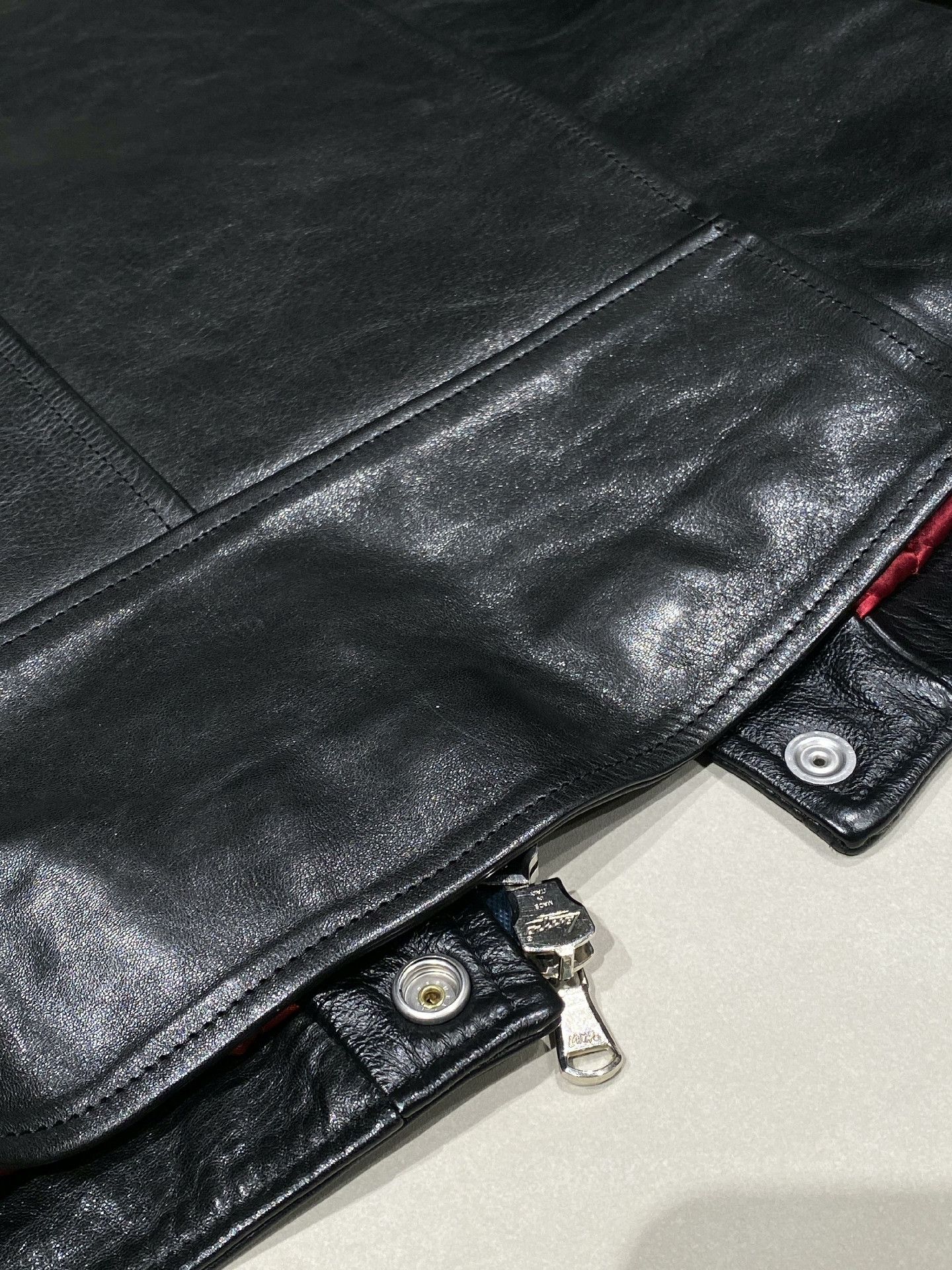 Japanese Brand LUCIOLE.JEAN PIERRE Cowhide & Horsehide Leather Jacket Size US S / EU 44-46 / 1 - 6 Thumbnail