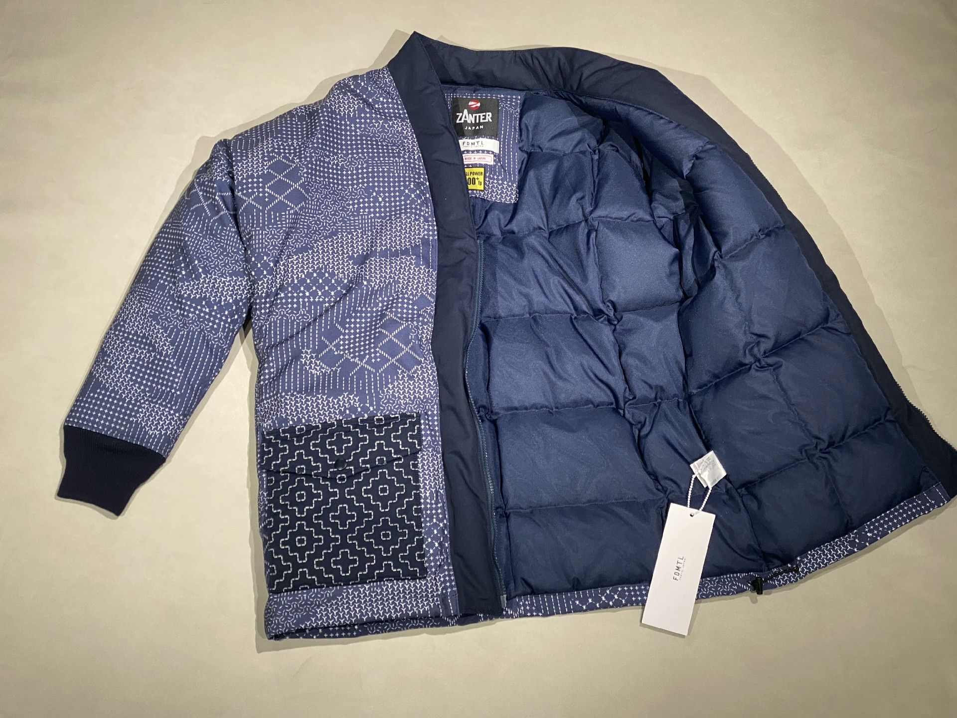 FDMTL FDMTL Sashiko Down Robe Size US L / EU 52-54 / 3 - 3 Thumbnail