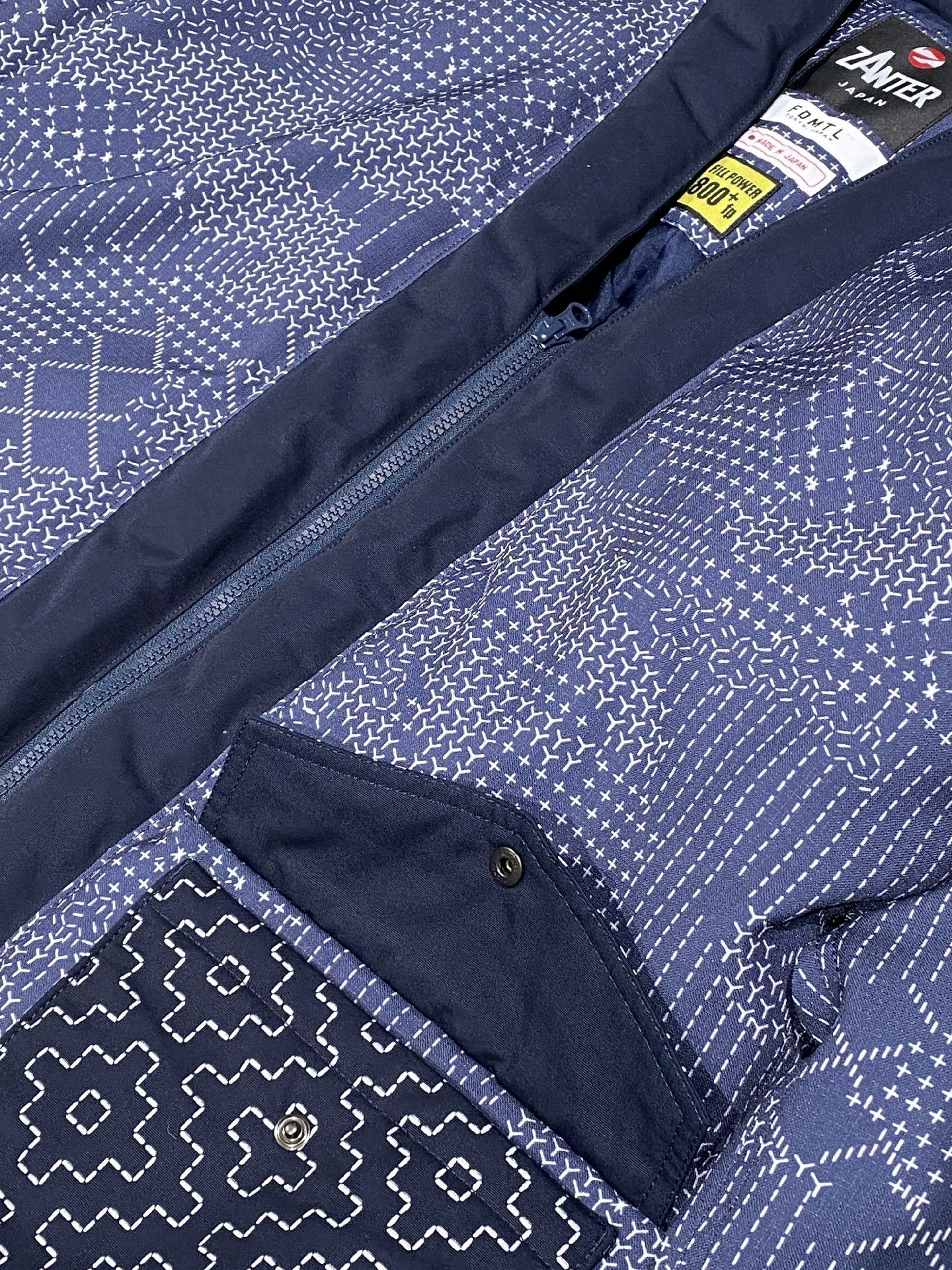 FDMTL FDMTL Sashiko Down Robe Size US L / EU 52-54 / 3 - 5 Thumbnail